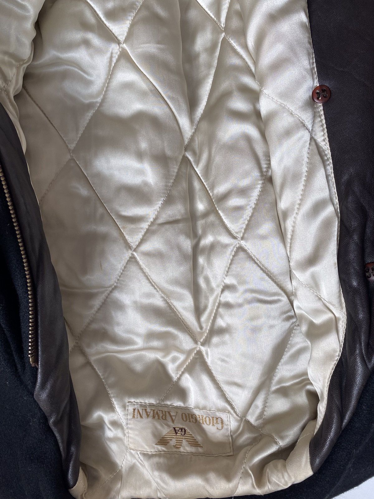 Archival Vintage GIORGIO ARMANI Giorgio Armani leather jacket - View 9