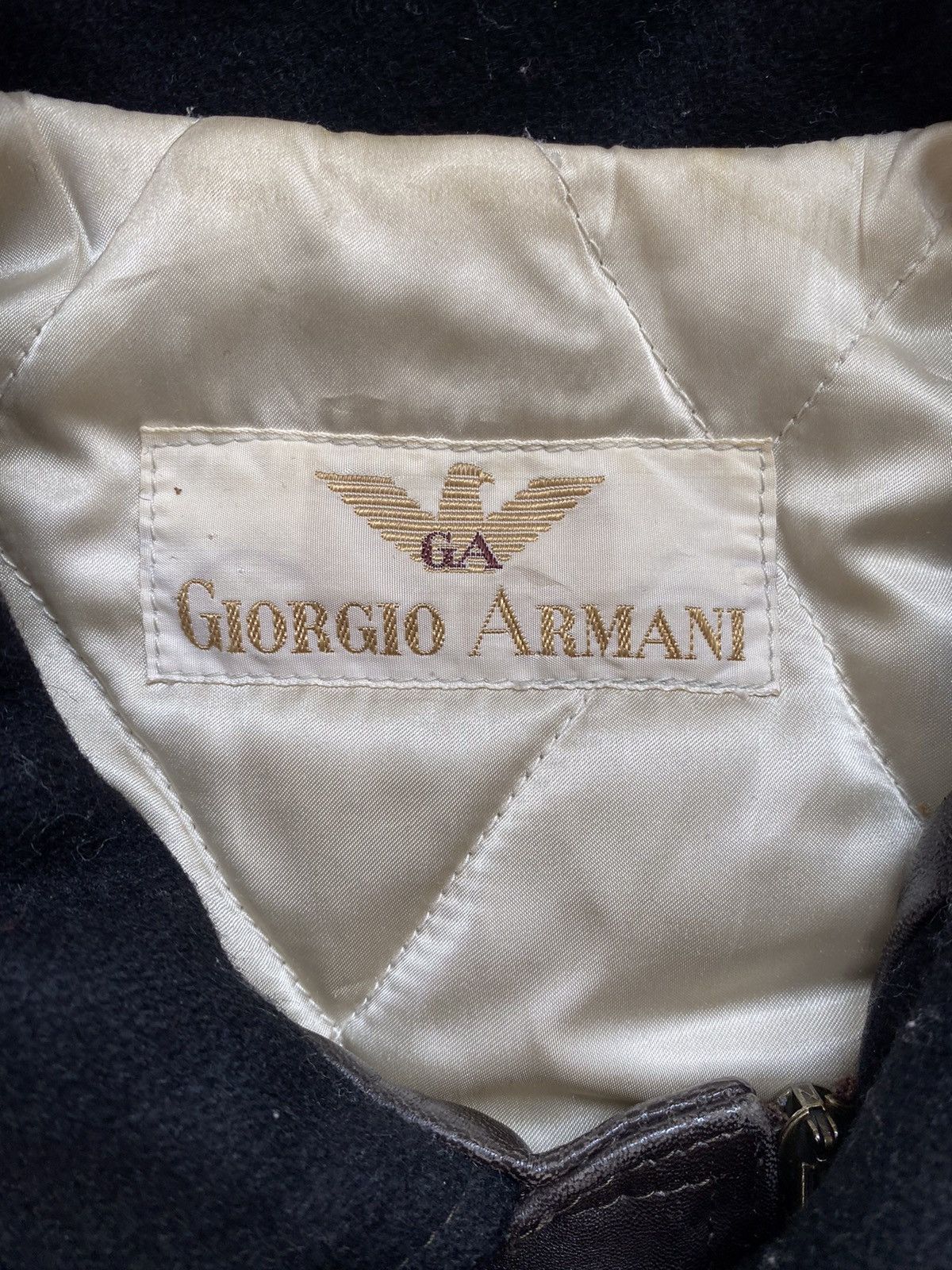 Archival Vintage GIORGIO ARMANI Giorgio Armani leather jacket - View 4