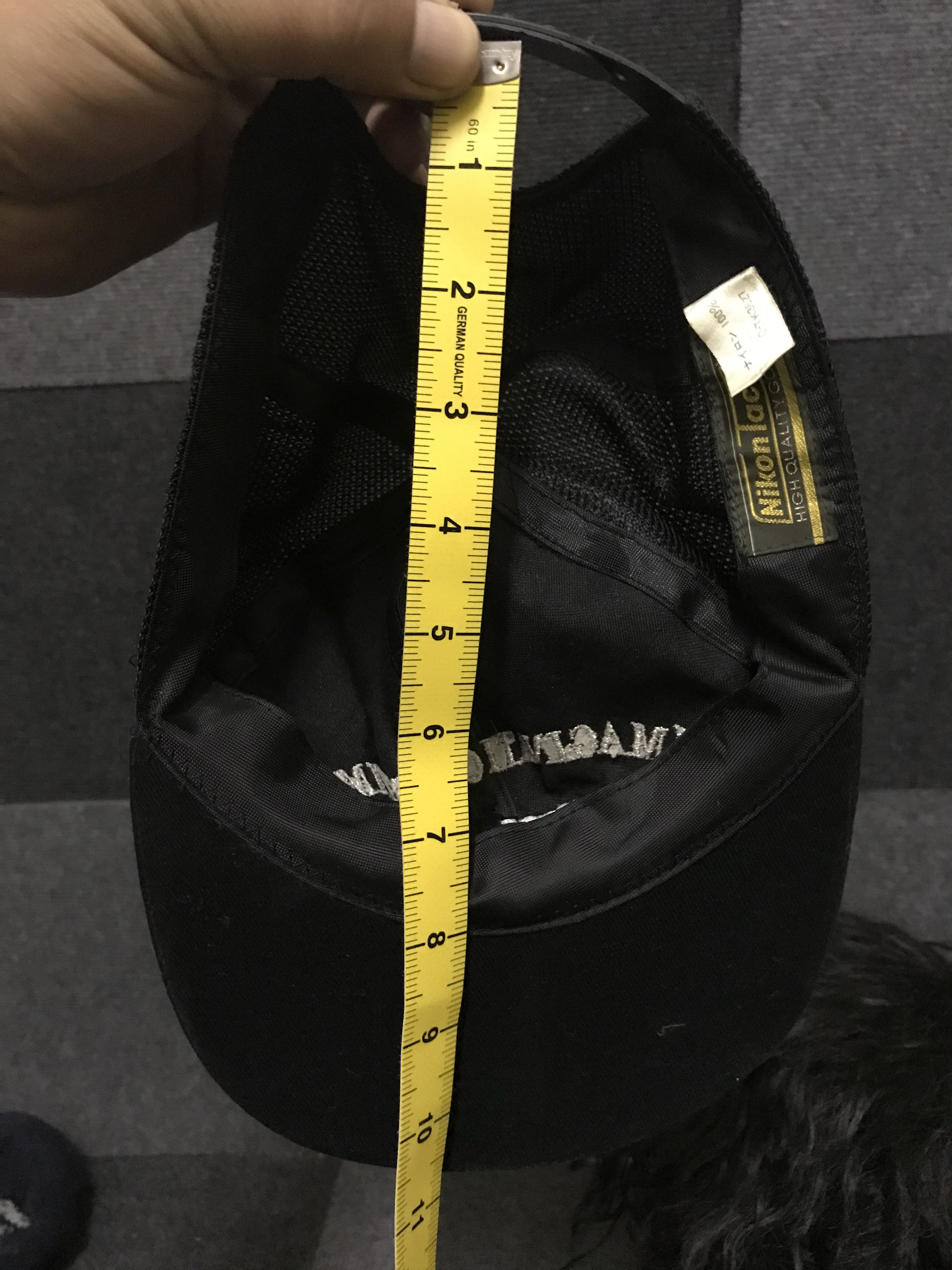 Japanese Brand BSC135 Vintage Nikon Cameraman Laurel Cap Size ONE SIZE - 7 Thumbnail