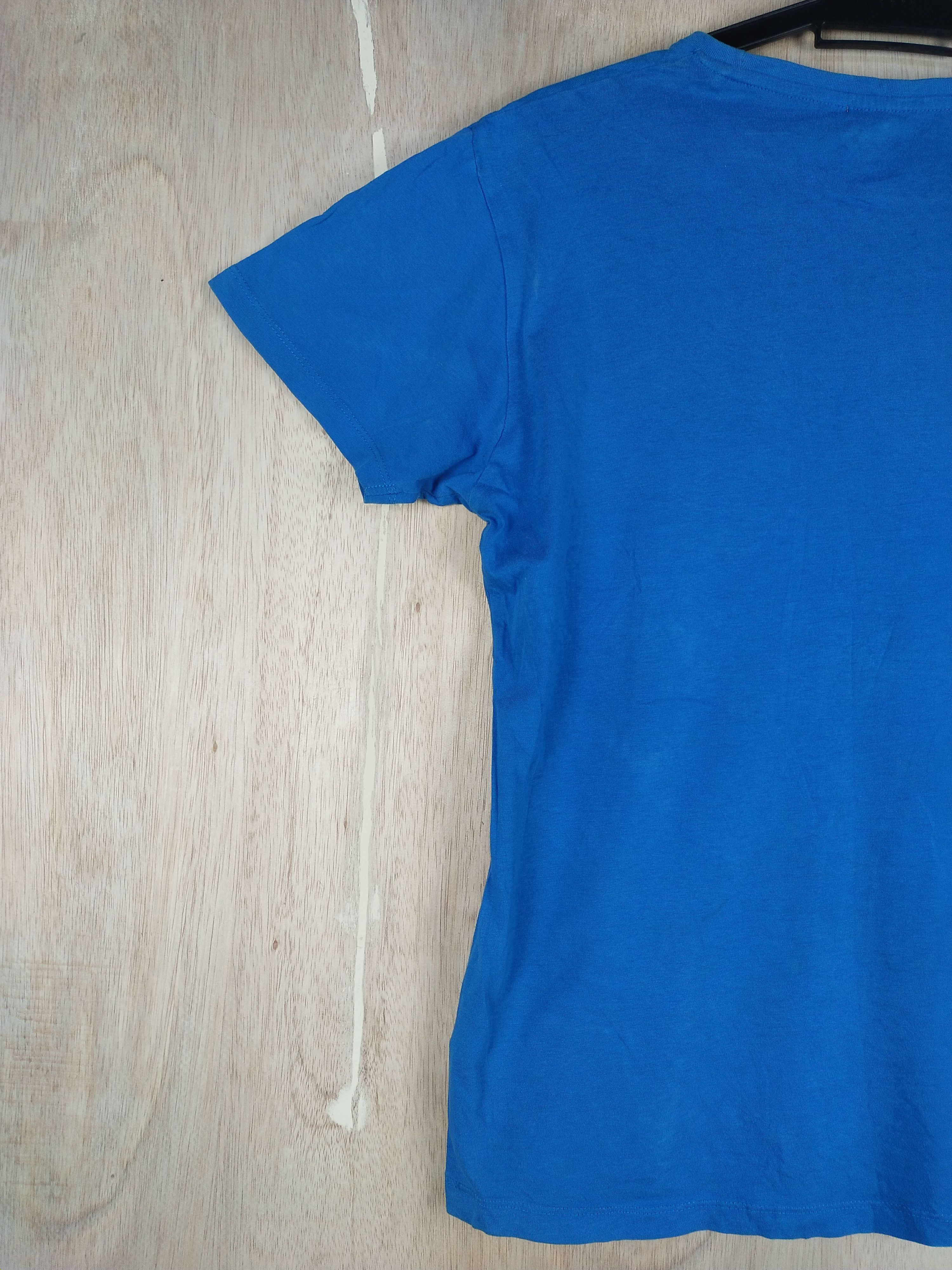 DC Comics DL Superman vintage cartoon blue Tshirt #2584 Size US S / EU 44-46 / 1 - 8 Thumbnail