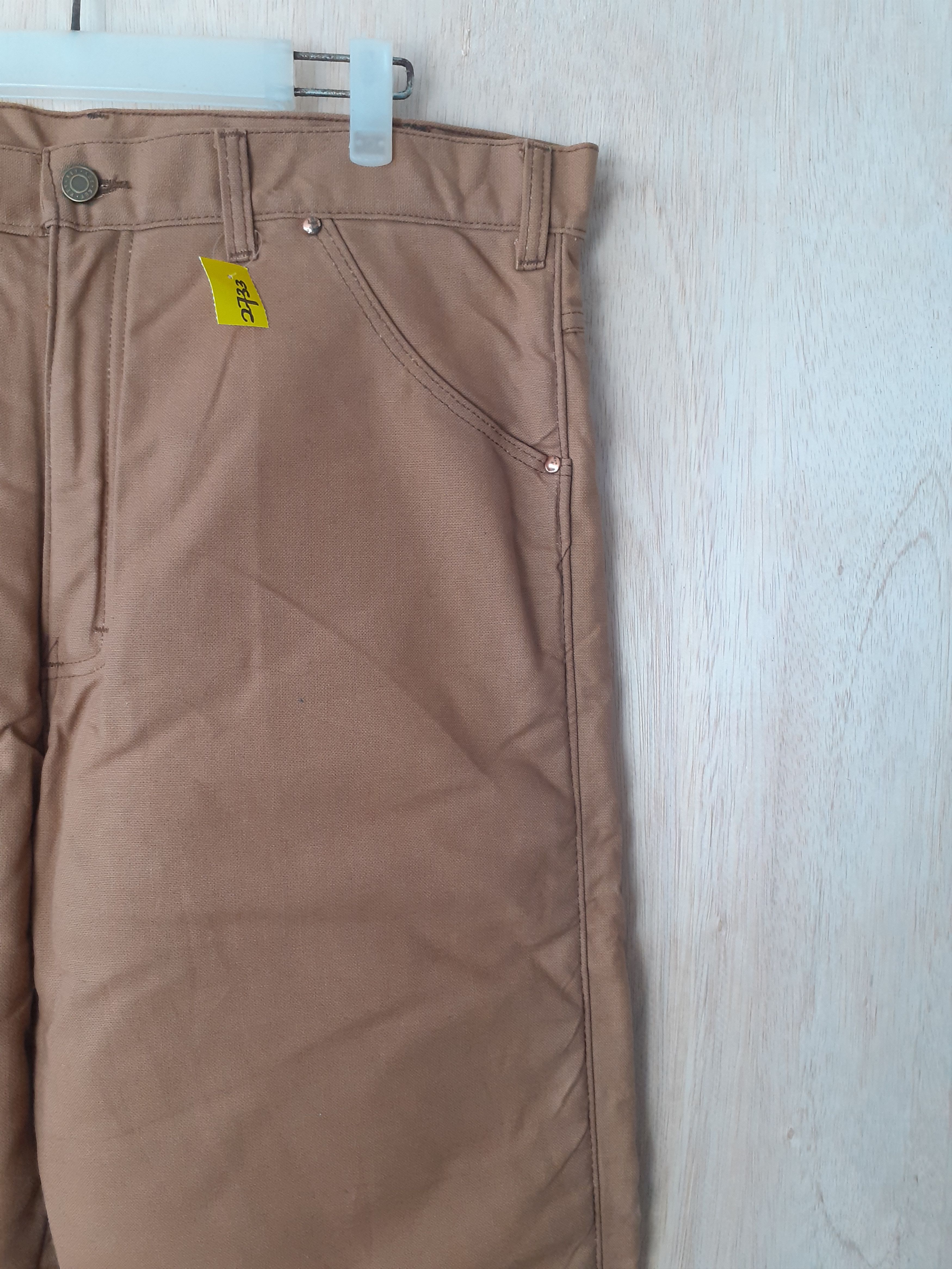 Vintage DL Key made in usa vintage brown cargo pants #2733 Size US 37 - 5 Thumbnail