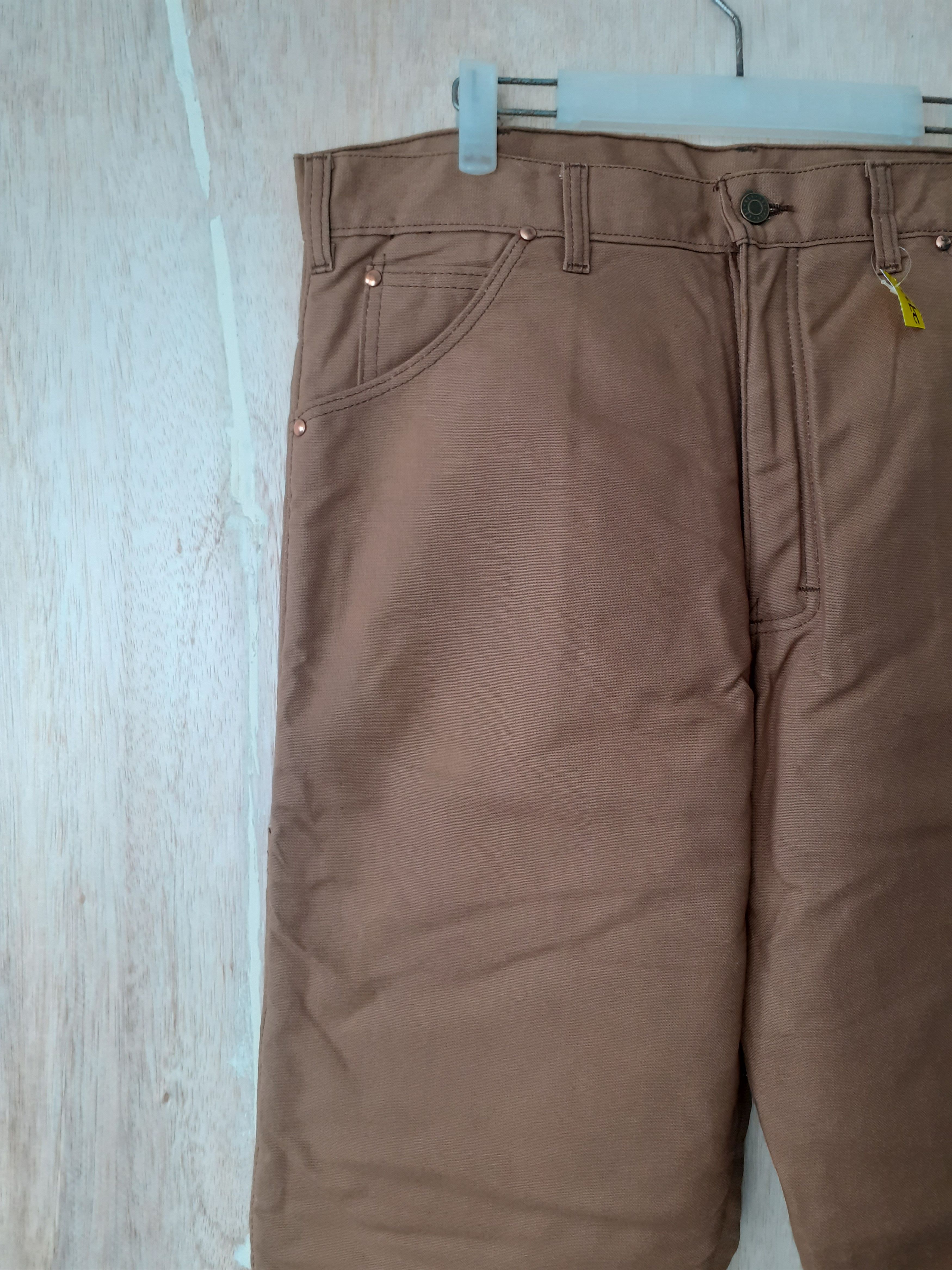 Vintage DL Key made in usa vintage brown cargo pants #2733 Size US 37 - 4 Thumbnail