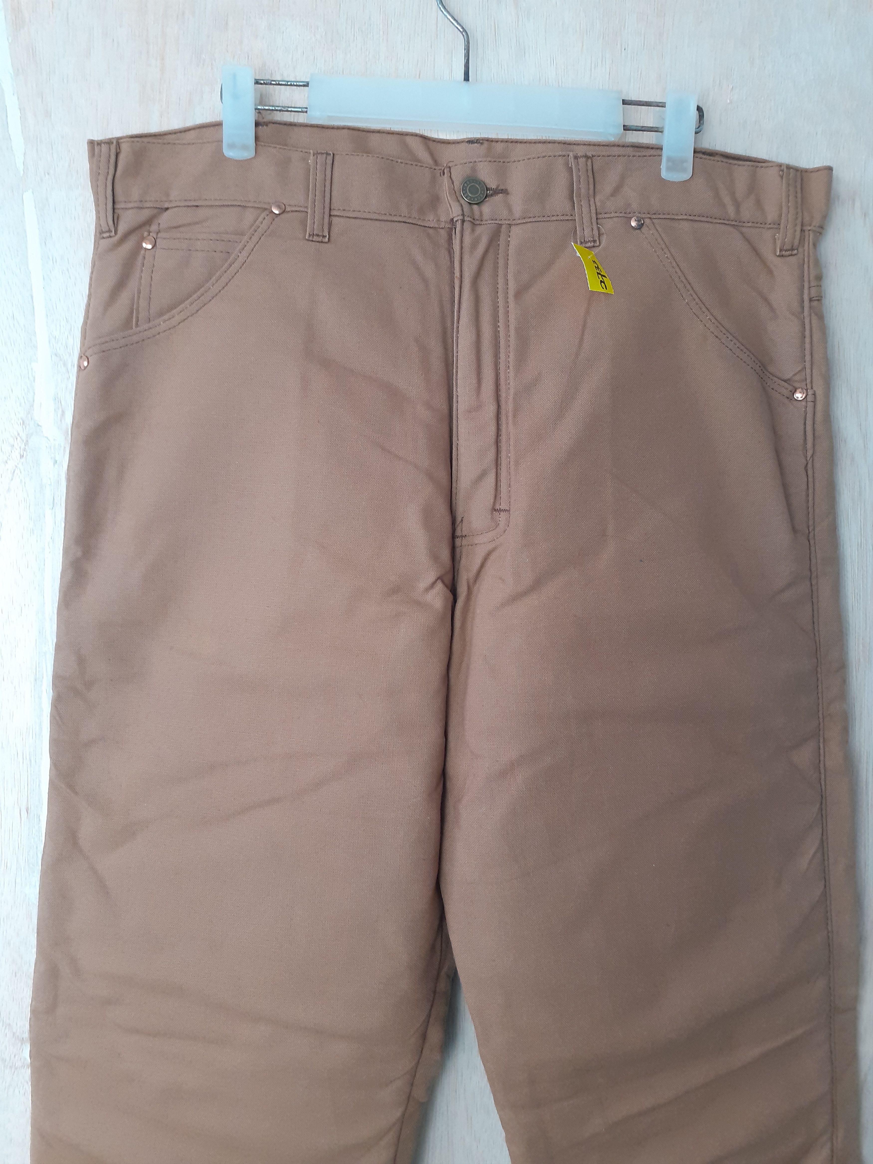 Vintage DL Key made in usa vintage brown cargo pants #2733 Size US 37 - 2 Thumbnail