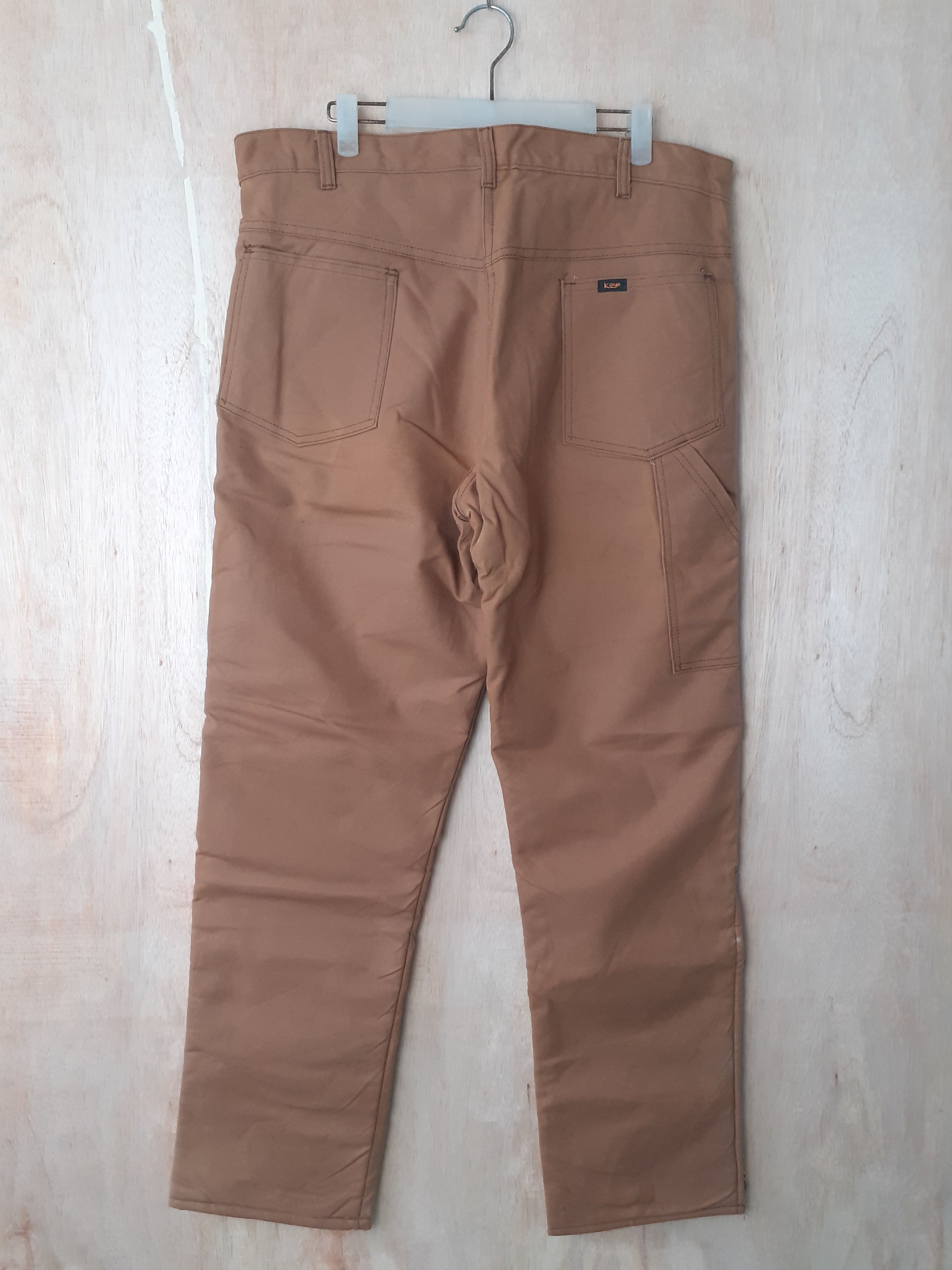 Vintage DL Key made in usa vintage brown cargo pants #2733 Size US 37 - 8 Thumbnail