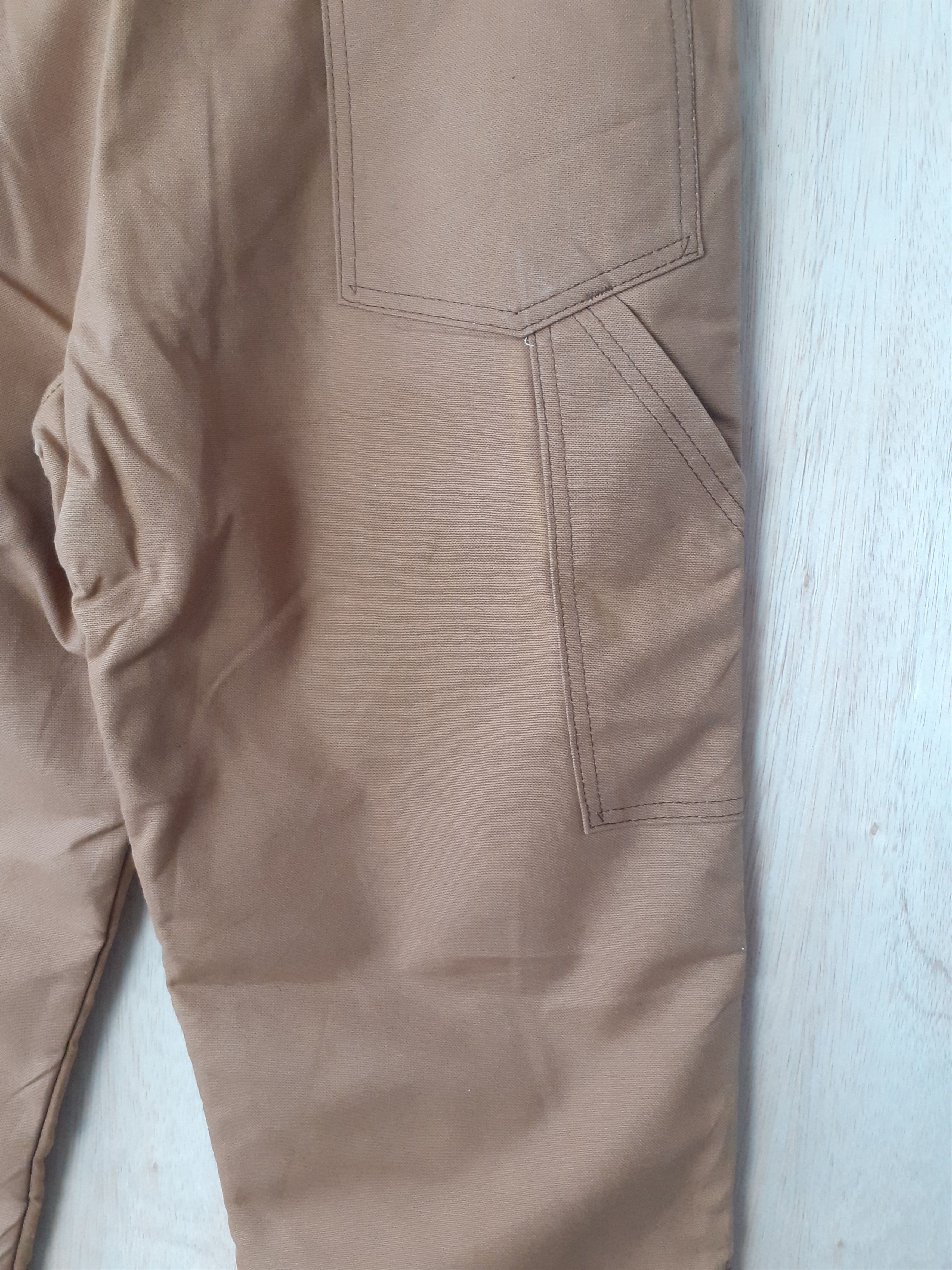 Vintage DL Key made in usa vintage brown cargo pants #2733 Size US 37 - 15 Thumbnail