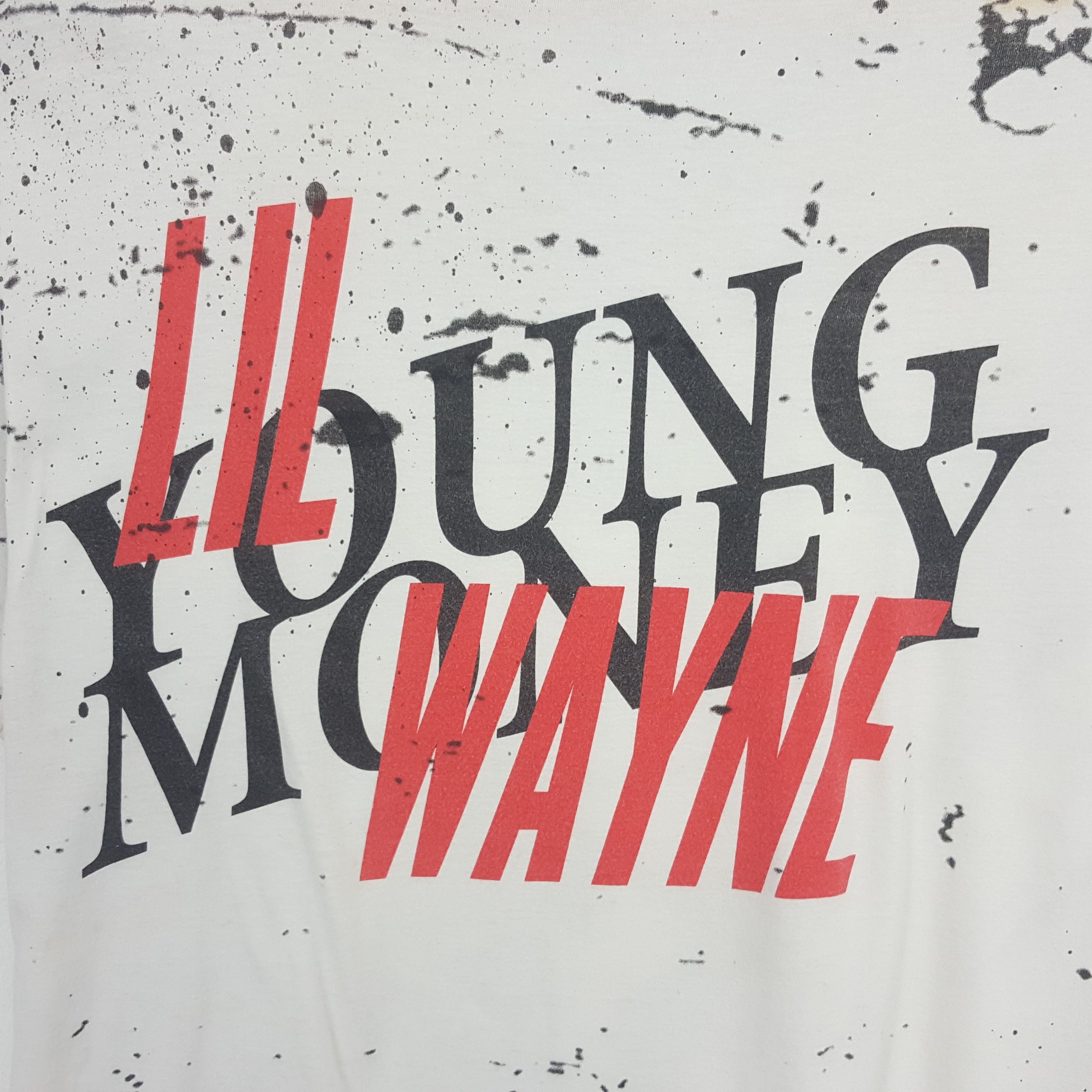 Anvil × Rap Tees × Vintage Vintage LIL WAYNE YOUNG MONEY American Rapper T-Shirt Size US L / EU 52-54 / 3 - 4 Thumbnail