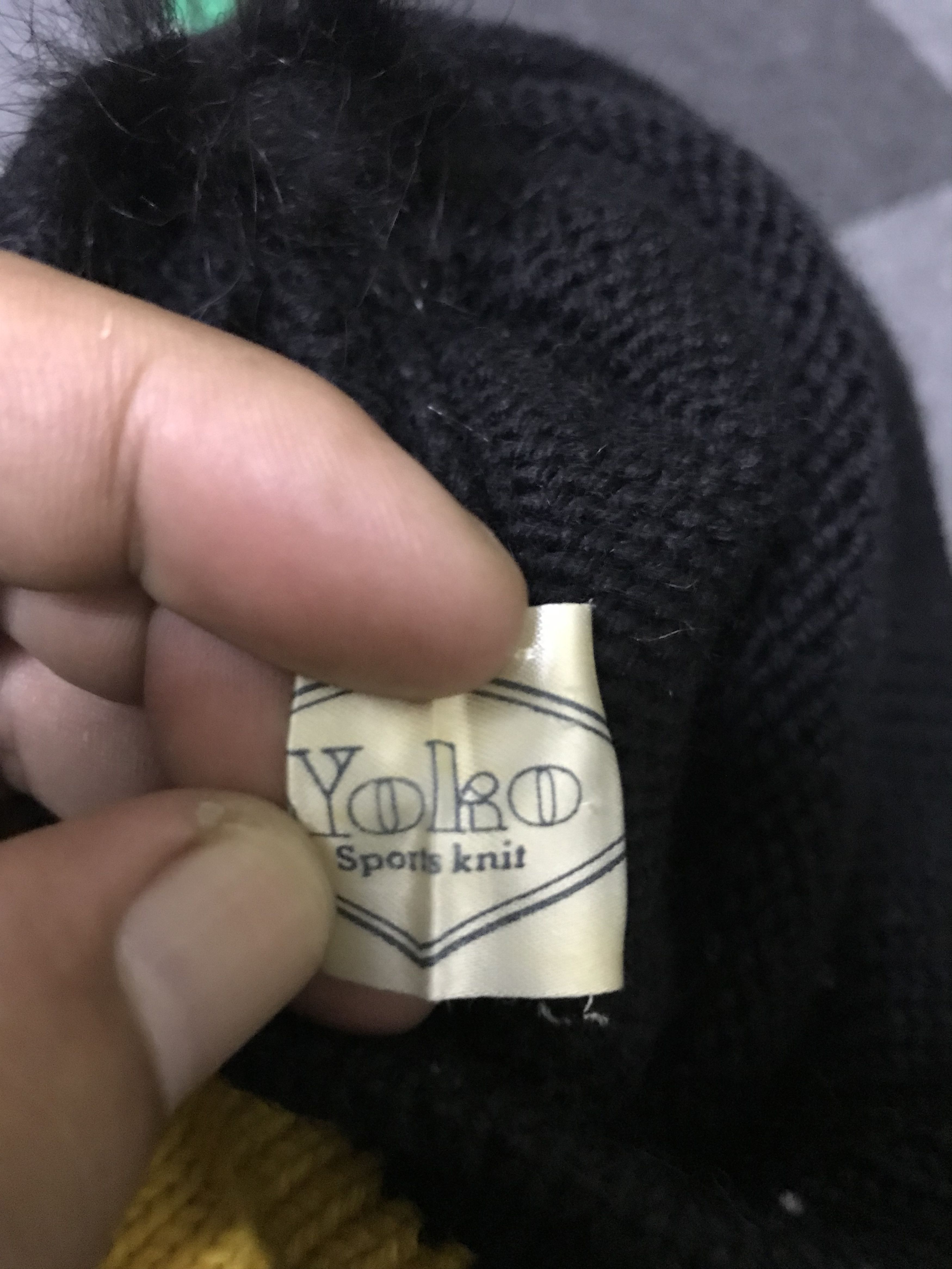 Japanese Brand BSC140 Very Rare YOKO LOVE Beanie With Tail Size ONE SIZE - 7 Thumbnail