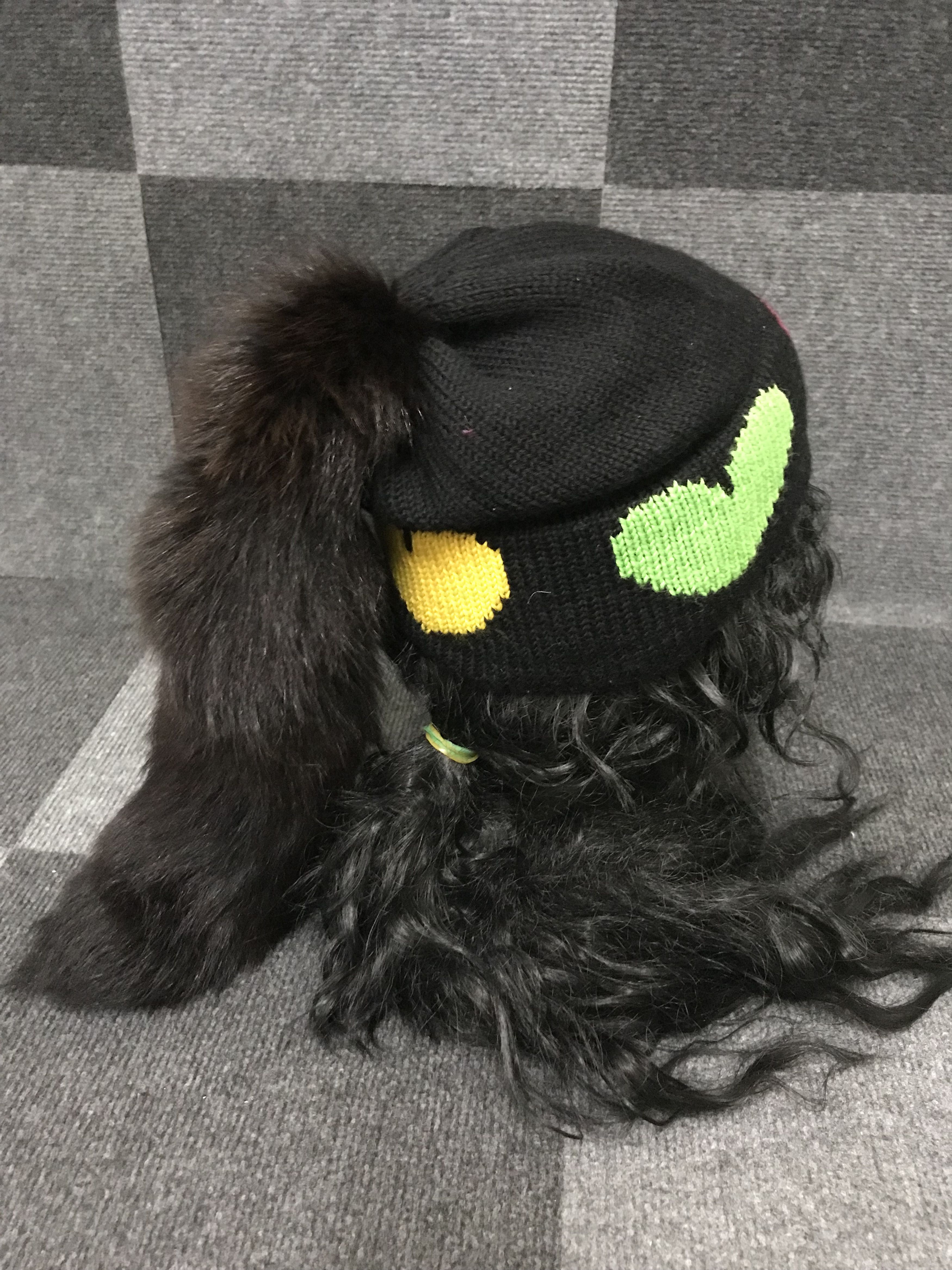 Japanese Brand BSC140 Very Rare YOKO LOVE Beanie With Tail Size ONE SIZE - 5 Thumbnail