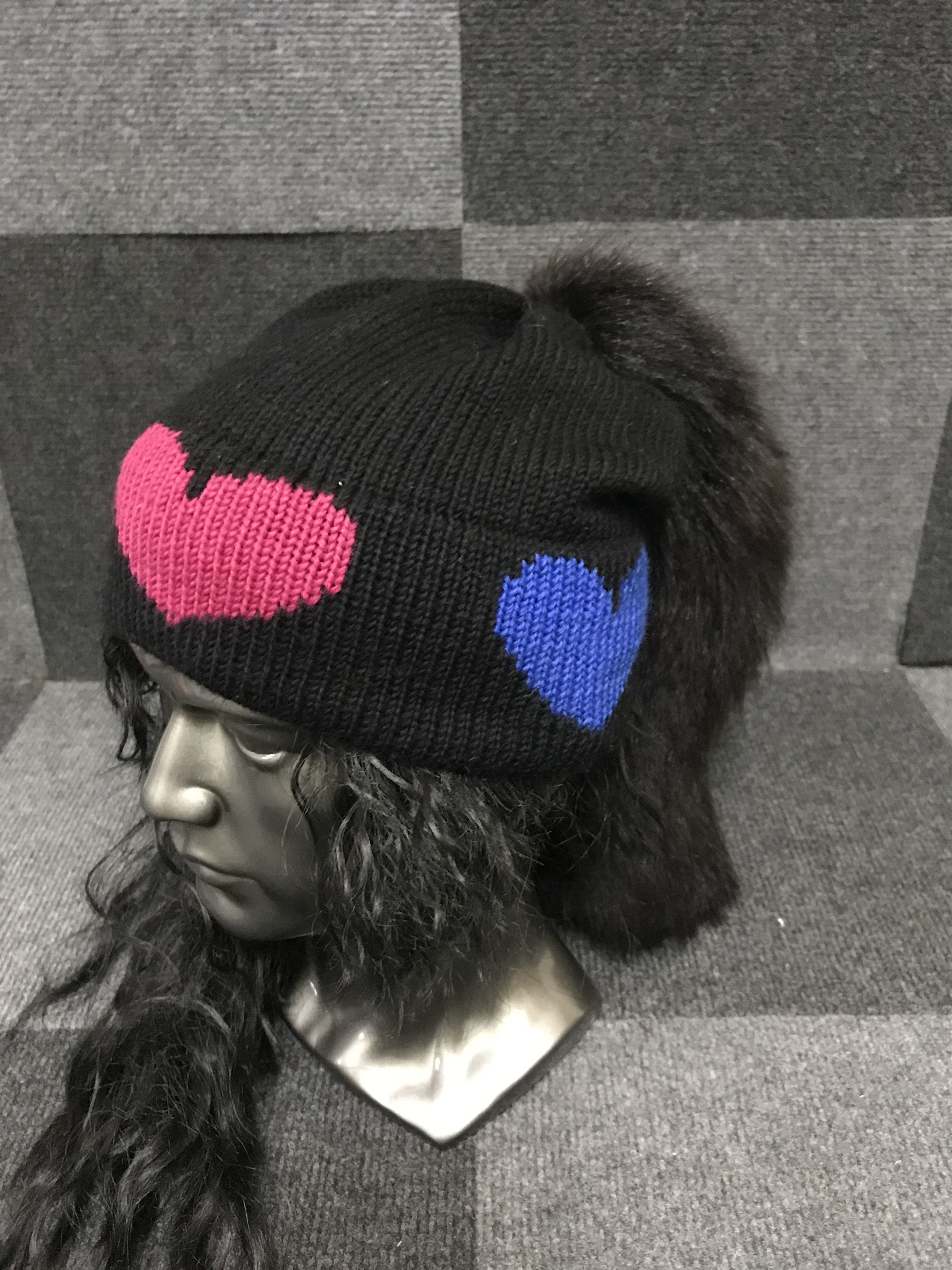 Japanese Brand BSC140 Very Rare YOKO LOVE Beanie With Tail Size ONE SIZE - 2 Thumbnail