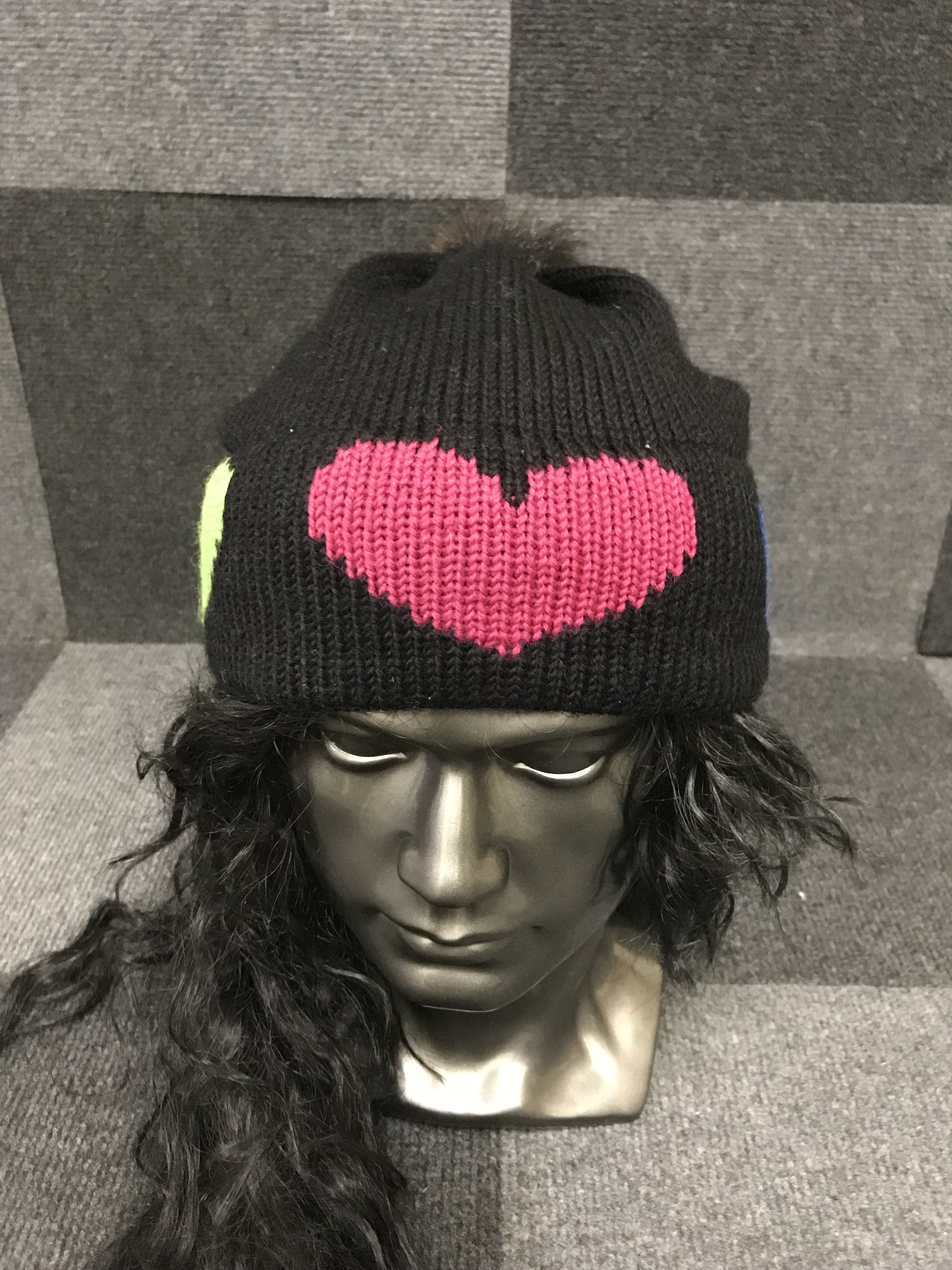 Japanese Brand BSC140 Very Rare YOKO LOVE Beanie With Tail Size ONE SIZE - 1 Thumbnail