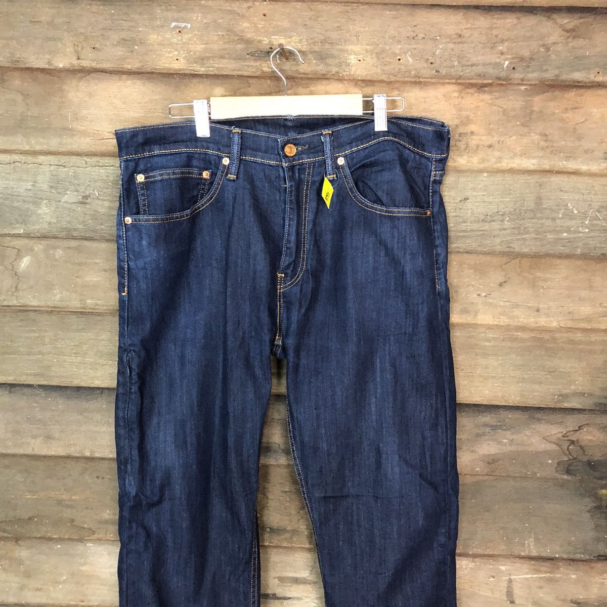 Levi's 506 Levis Blue Denim Jeans #3793 Size US 34 / EU 50 - 2 Thumbnail