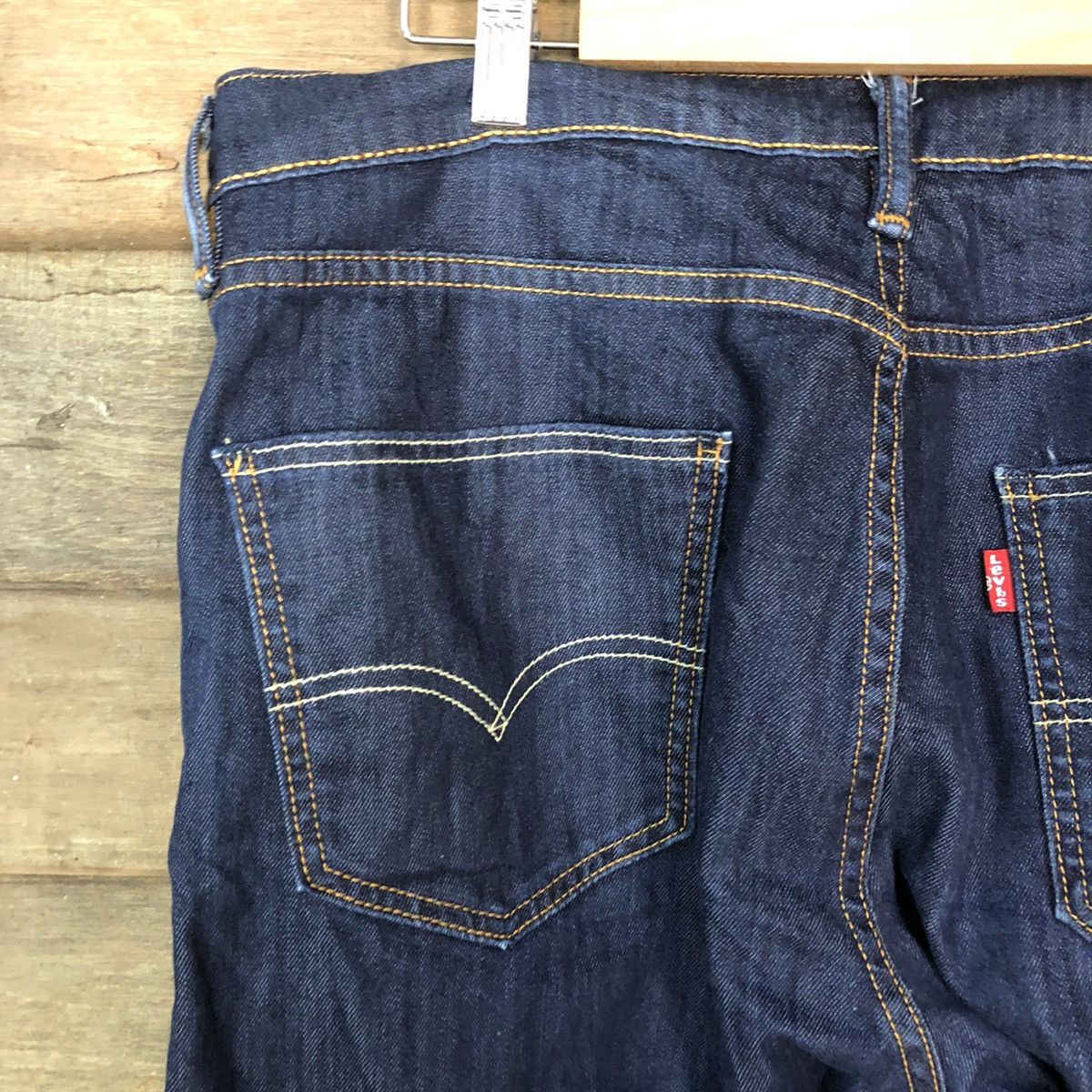 Levi's 506 Levis Blue Denim Jeans #3793 Size US 34 / EU 50 - 12 Thumbnail