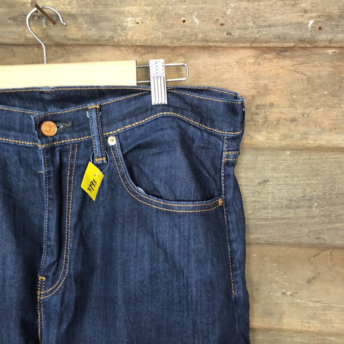 Levi's 506 Levis Blue Denim Jeans #3793 Size US 34 / EU 50 - 5 Thumbnail