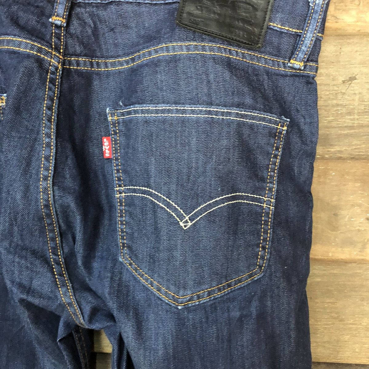 Levi's 506 Levis Blue Denim Jeans #3793 Size US 34 / EU 50 - 13 Thumbnail