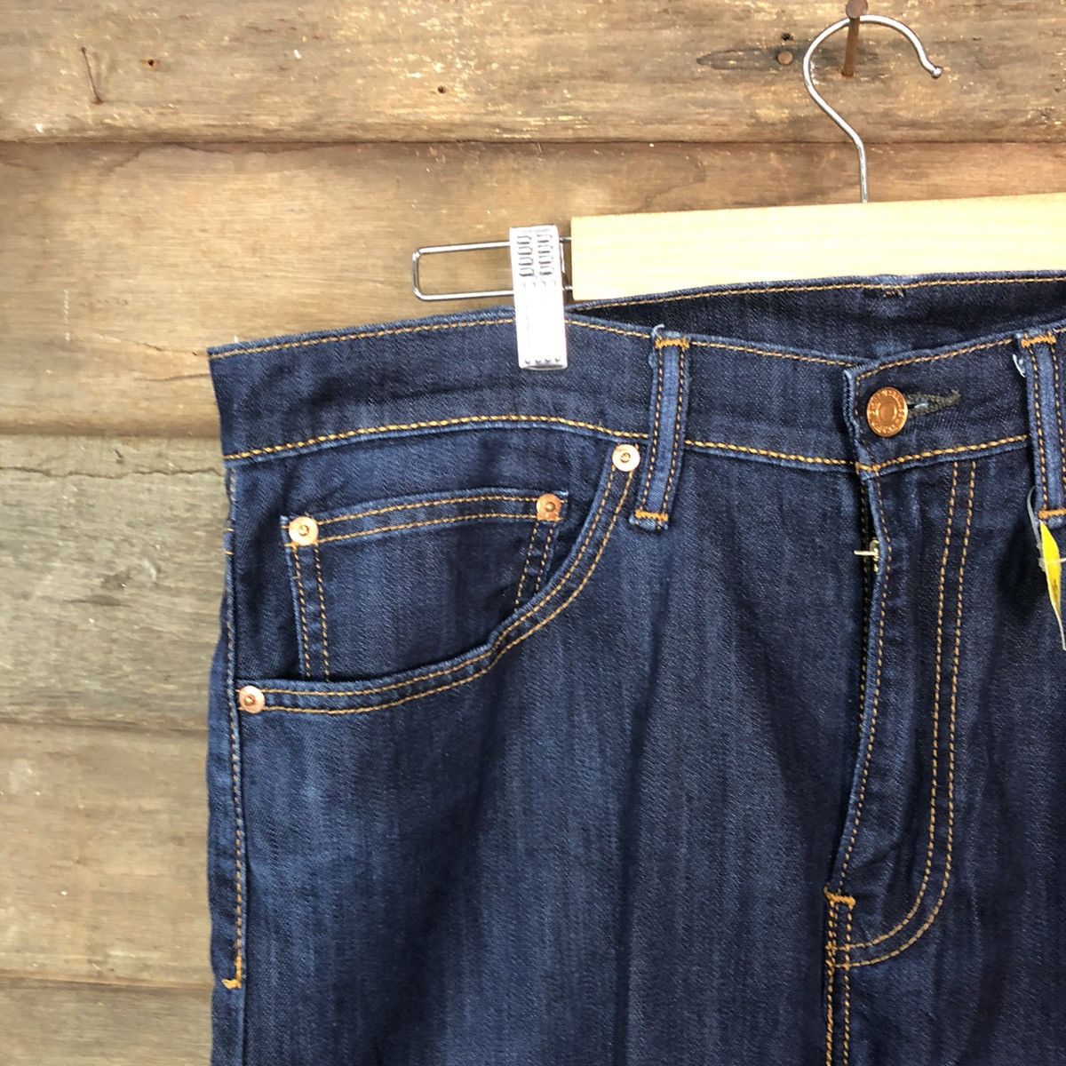 Levi's 506 Levis Blue Denim Jeans #3793 Size US 34 / EU 50 - 4 Thumbnail