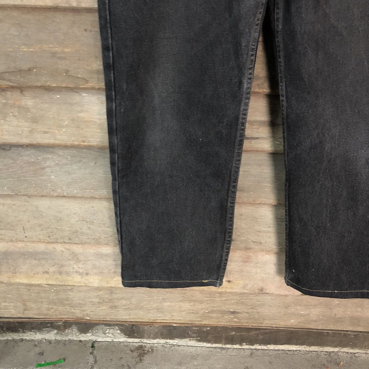 Levi's 550 Levis Black Denim Jeans #3794 Size US 32 / EU 48 - 7 Thumbnail