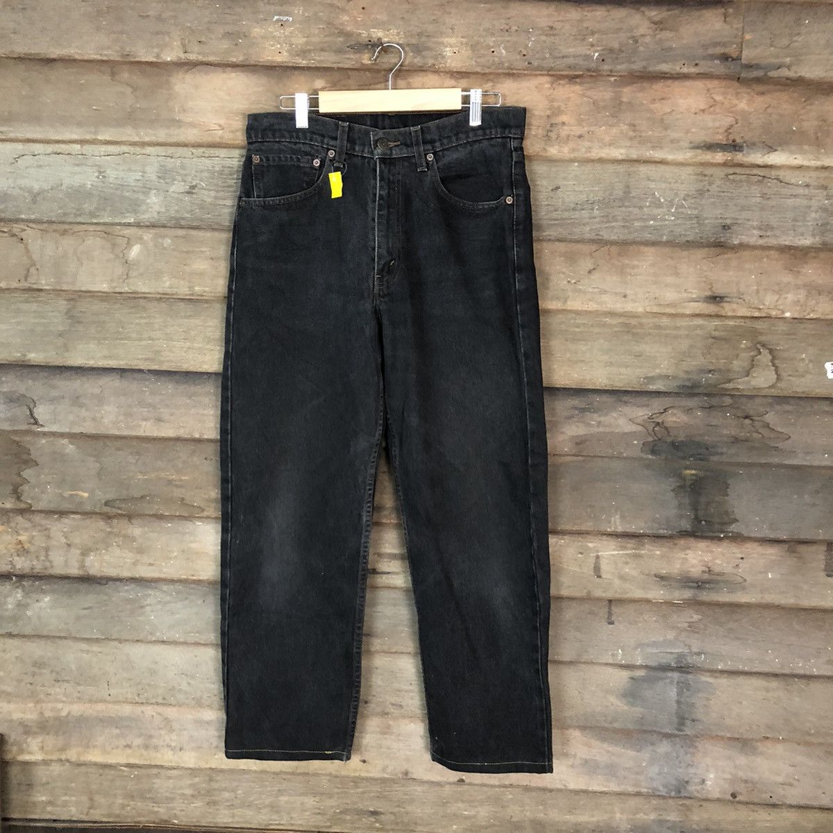 Levi's 550 Levis Black Denim Jeans #3794 Size US 32 / EU 48 - 1 Thumbnail