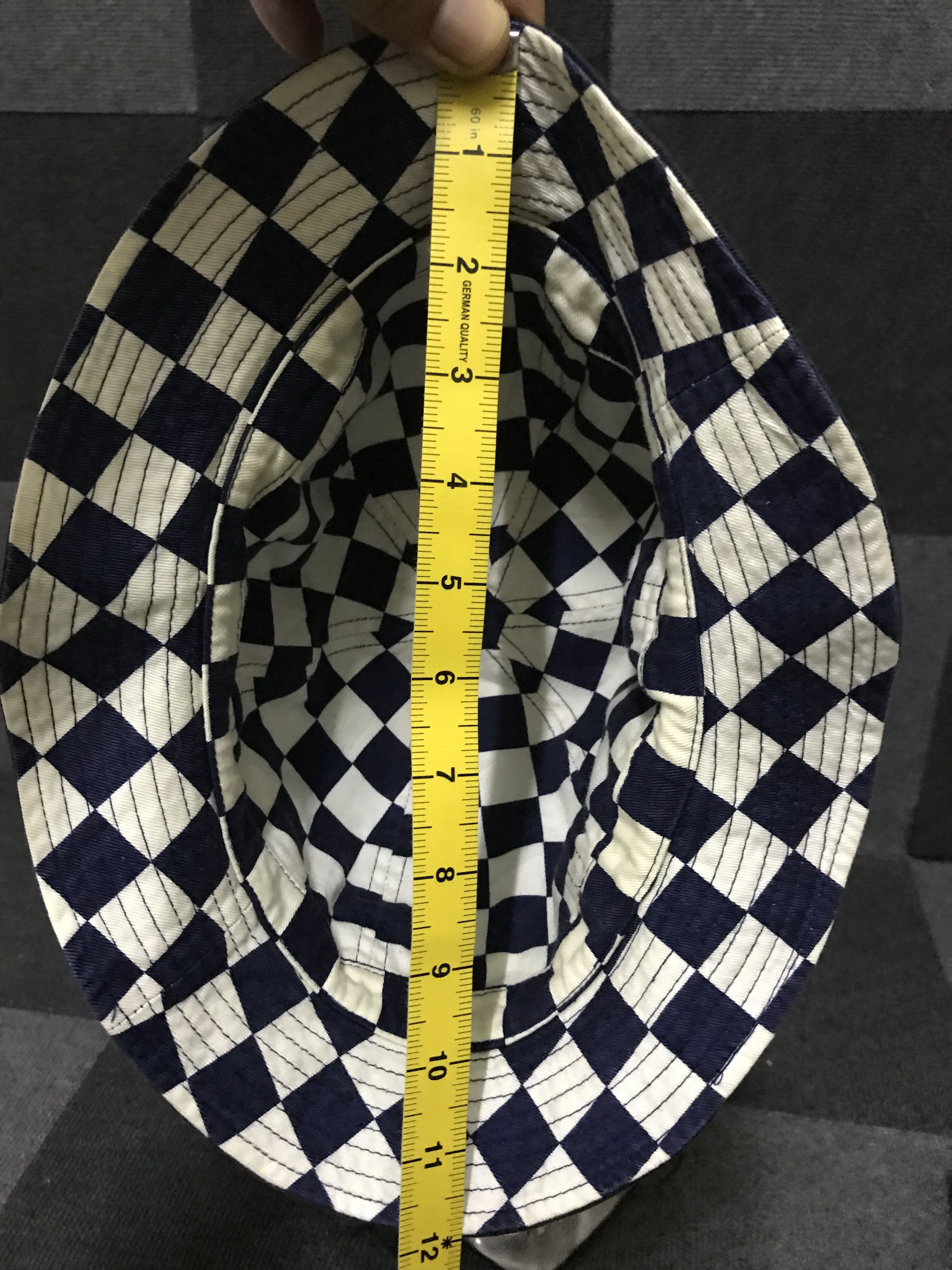 Japanese Brand BSC143 Mighty Shine Checkered Bucket Hat Size ONE SIZE - 9 Thumbnail