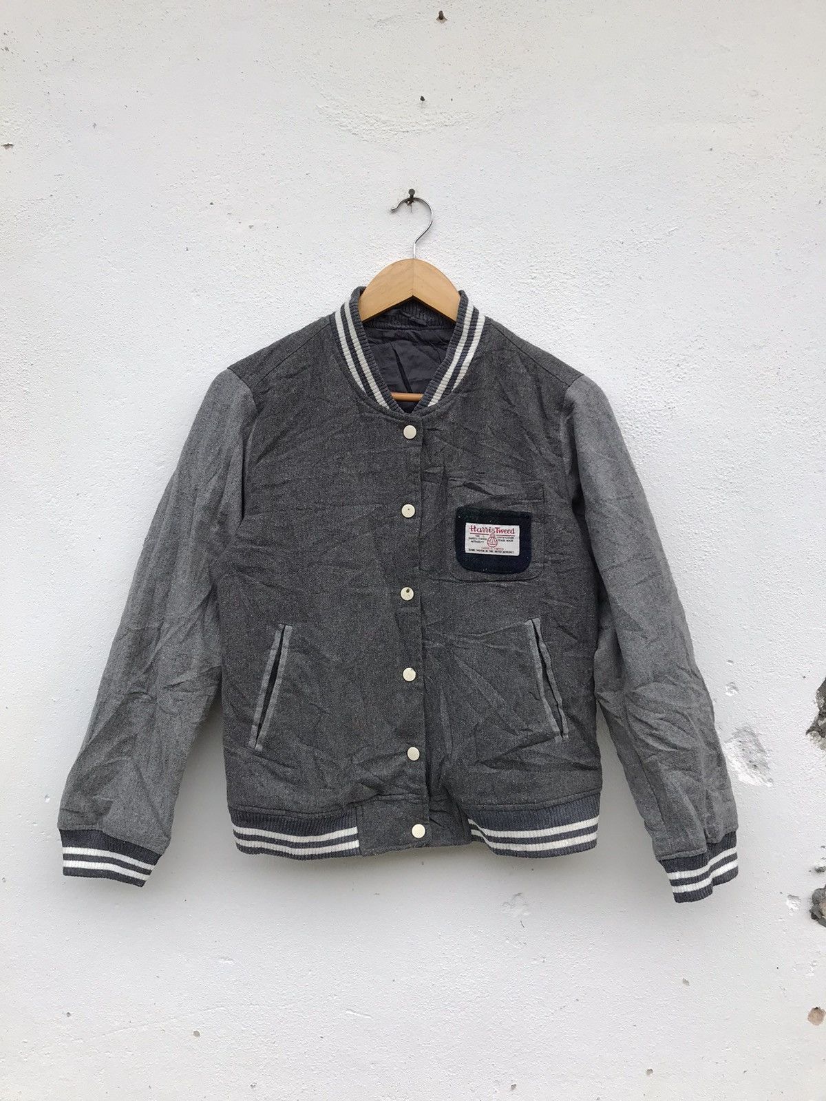 Harris Tweed Varsity Jacket