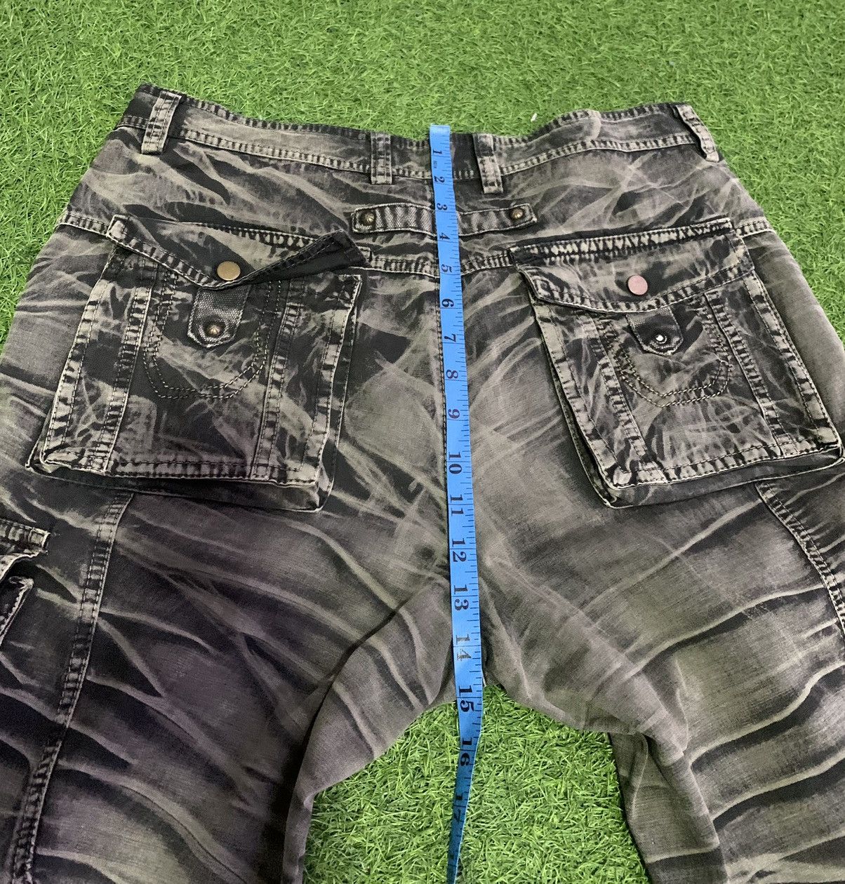 If Six Was Nine Japanese Brand BA WANG CHENG Tiger stripe Cargo Pocket Size US 34 / EU 50 - 17 Thumbnail