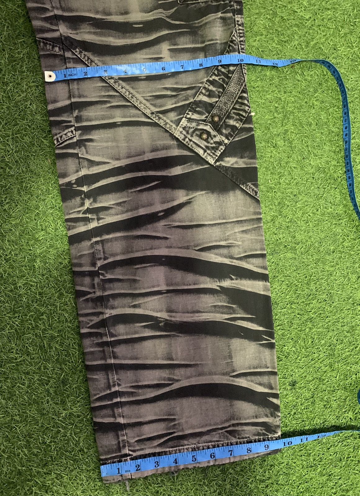 If Six Was Nine Japanese Brand BA WANG CHENG Tiger stripe Cargo Pocket Size US 34 / EU 50 - 19 Thumbnail