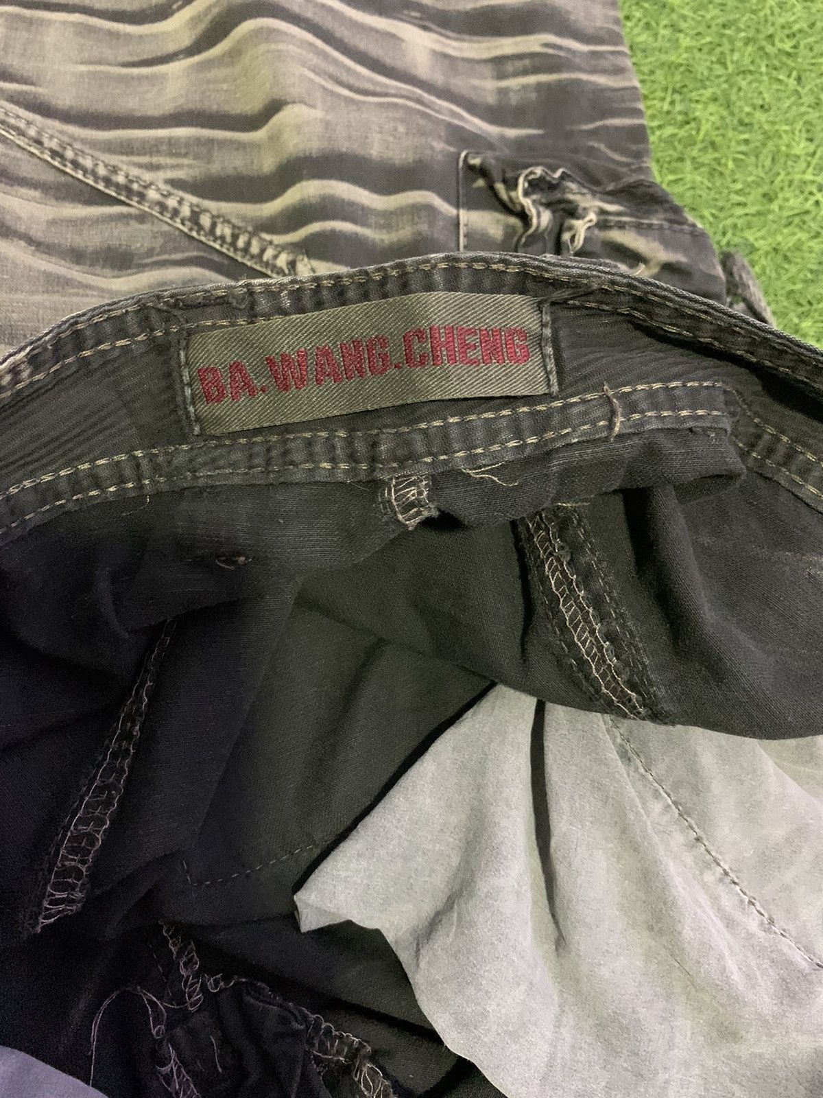 If Six Was Nine Japanese Brand BA WANG CHENG Tiger stripe Cargo Pocket Size US 34 / EU 50 - 14 Thumbnail