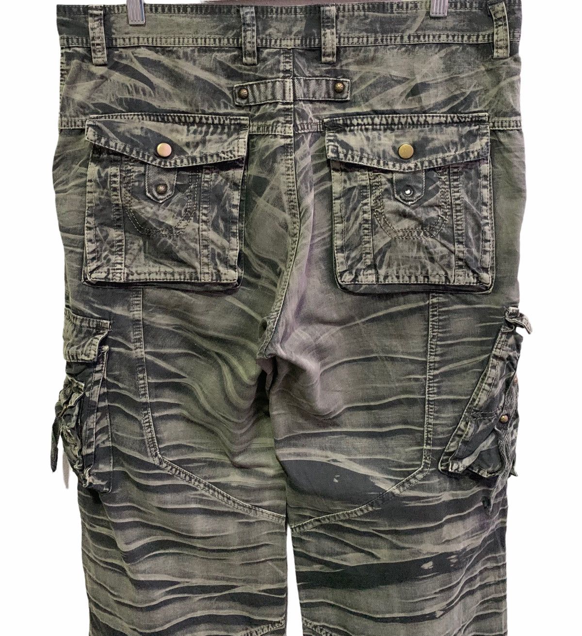 If Six Was Nine Japanese Brand BA WANG CHENG Tiger stripe Cargo Pocket Size US 34 / EU 50 - 11 Thumbnail