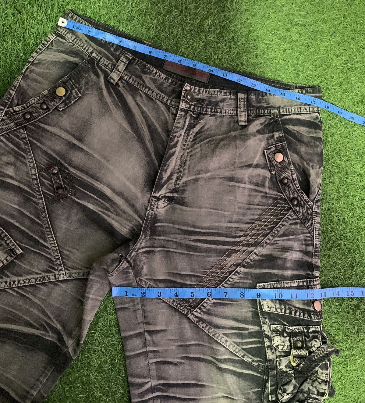 If Six Was Nine Japanese Brand BA WANG CHENG Tiger stripe Cargo Pocket Size US 34 / EU 50 - 15 Thumbnail