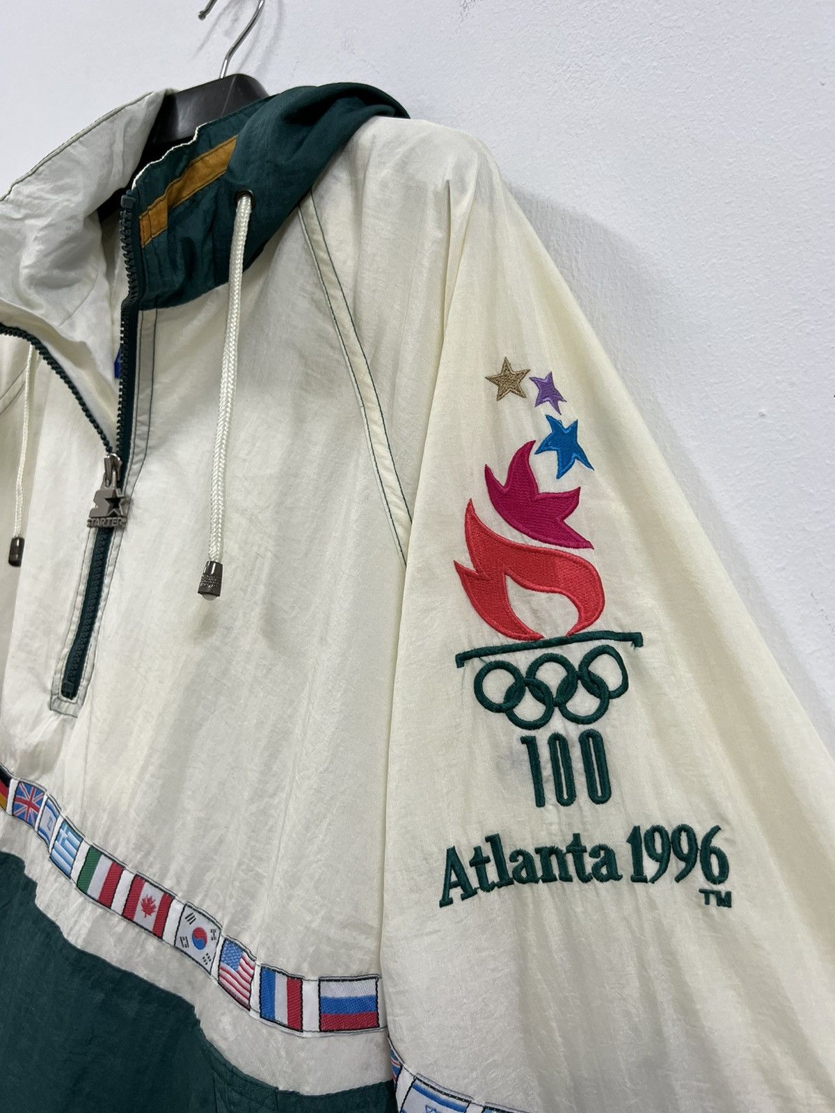 Starter × Vintage Starter Atlanta 1996 pullover Size US L / EU 52-54 / 3 - 5 Thumbnail
