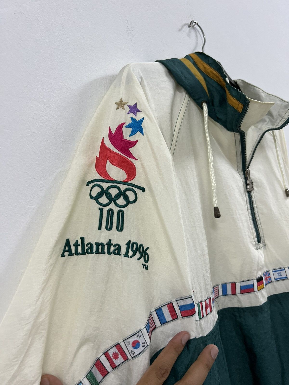 Starter × Vintage Starter Atlanta 1996 pullover Size US L / EU 52-54 / 3 - 6 Thumbnail