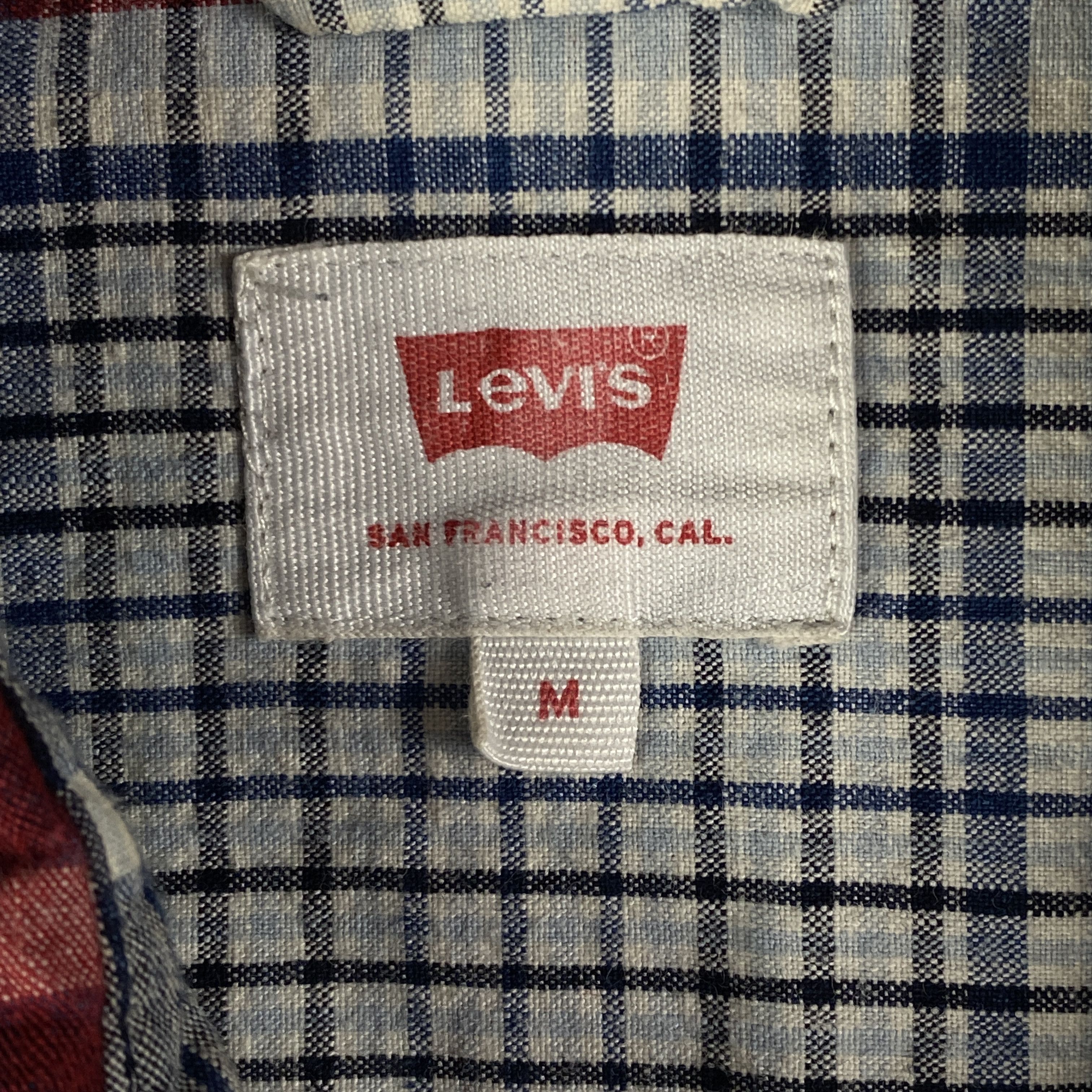 Levi's × Levi's Vintage Clothing × Vintage Mens Shirt Long Sleeve Levis Vintage Size M Size US M / EU 48-50 / 2 - 4 Thumbnail