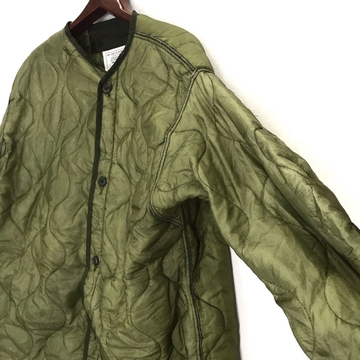 Vintage Vintage Quilted lining inner military jacket usa g1 Size US L / EU 52-54 / 3 - 4 Thumbnail
