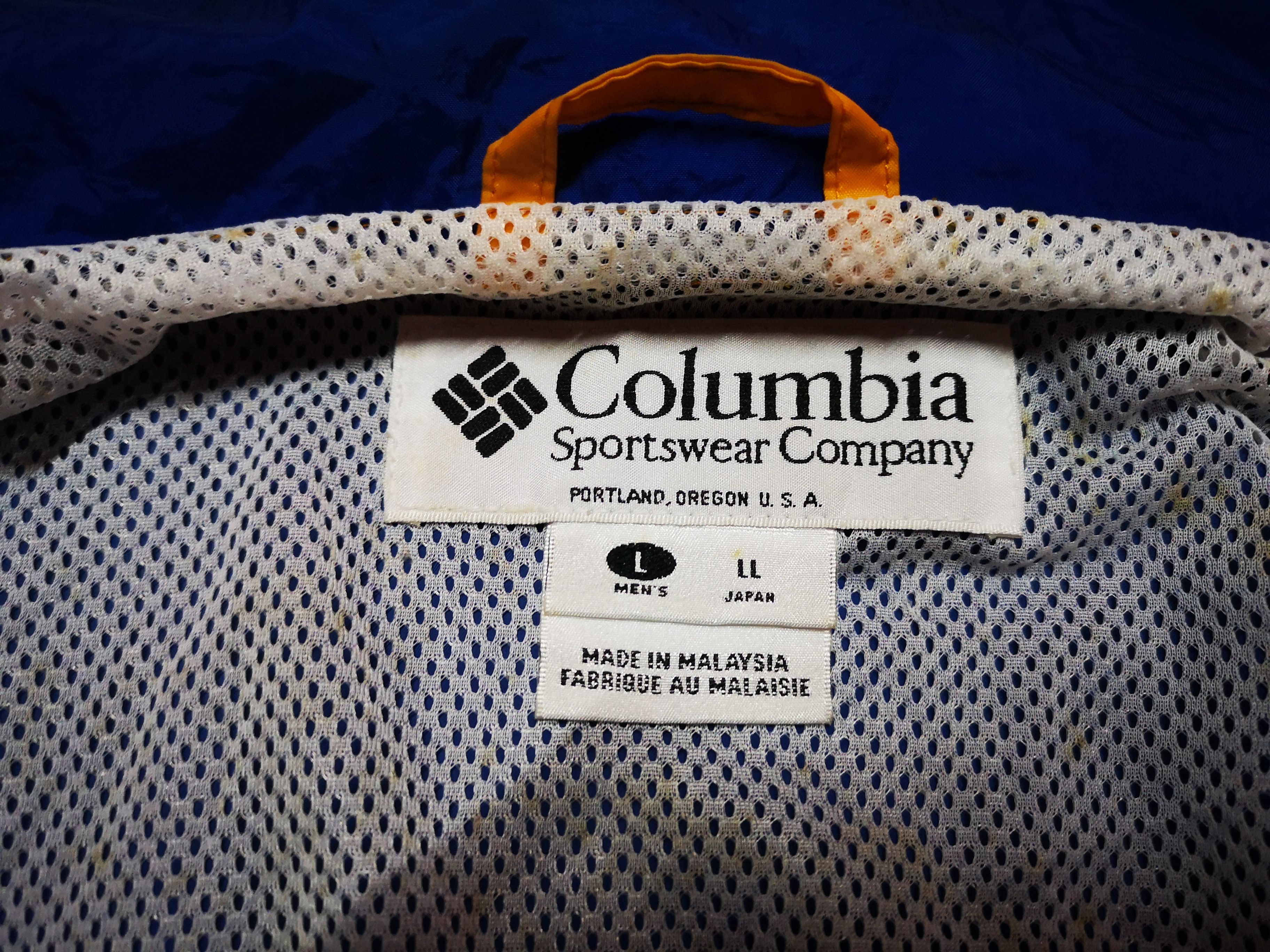 Columbia Columbia Windbreaker Size US L / EU 52-54 / 3 - 6 Thumbnail