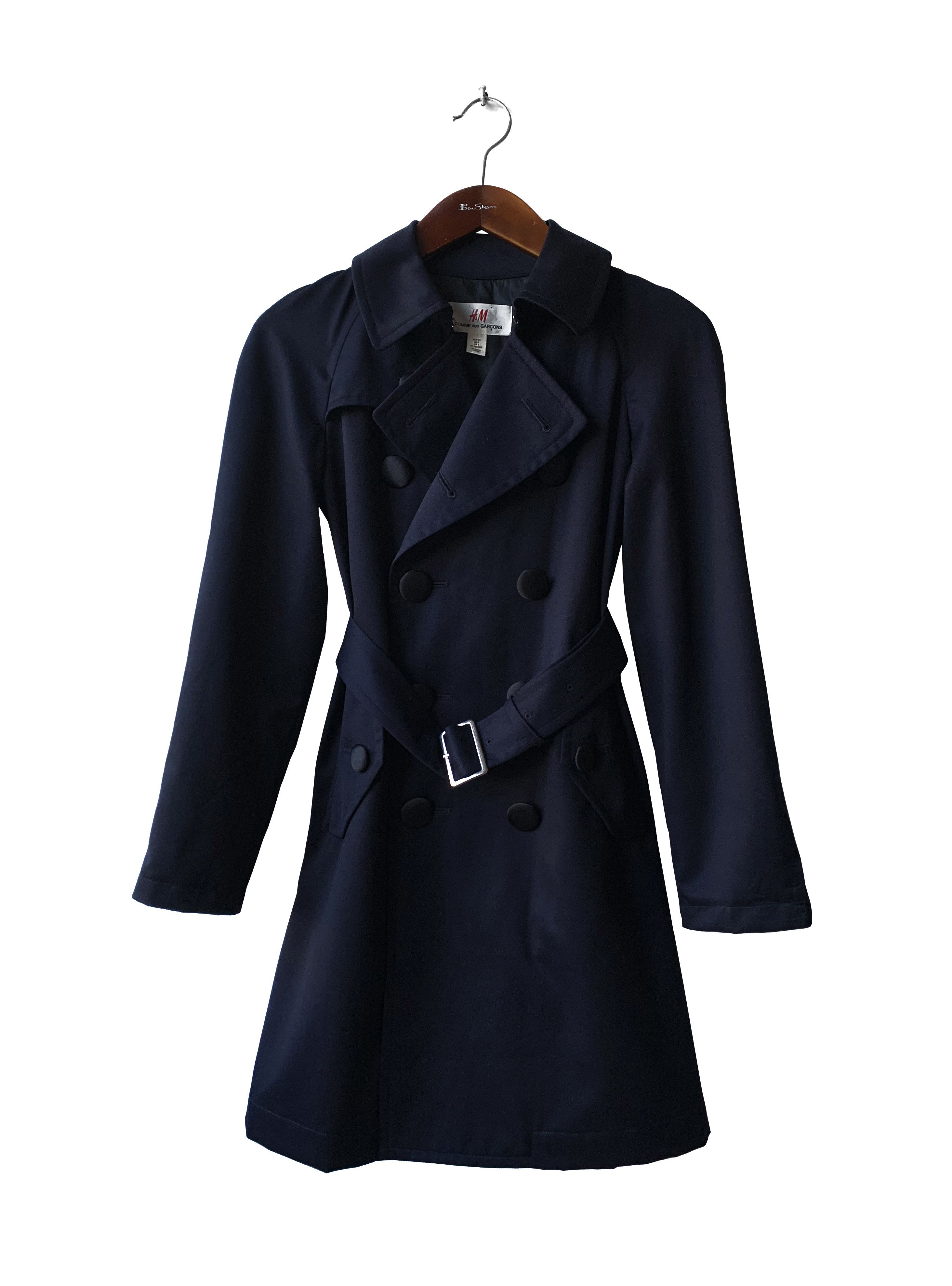 Comme des Garcons Comme des Garcons Deconstructed short trench