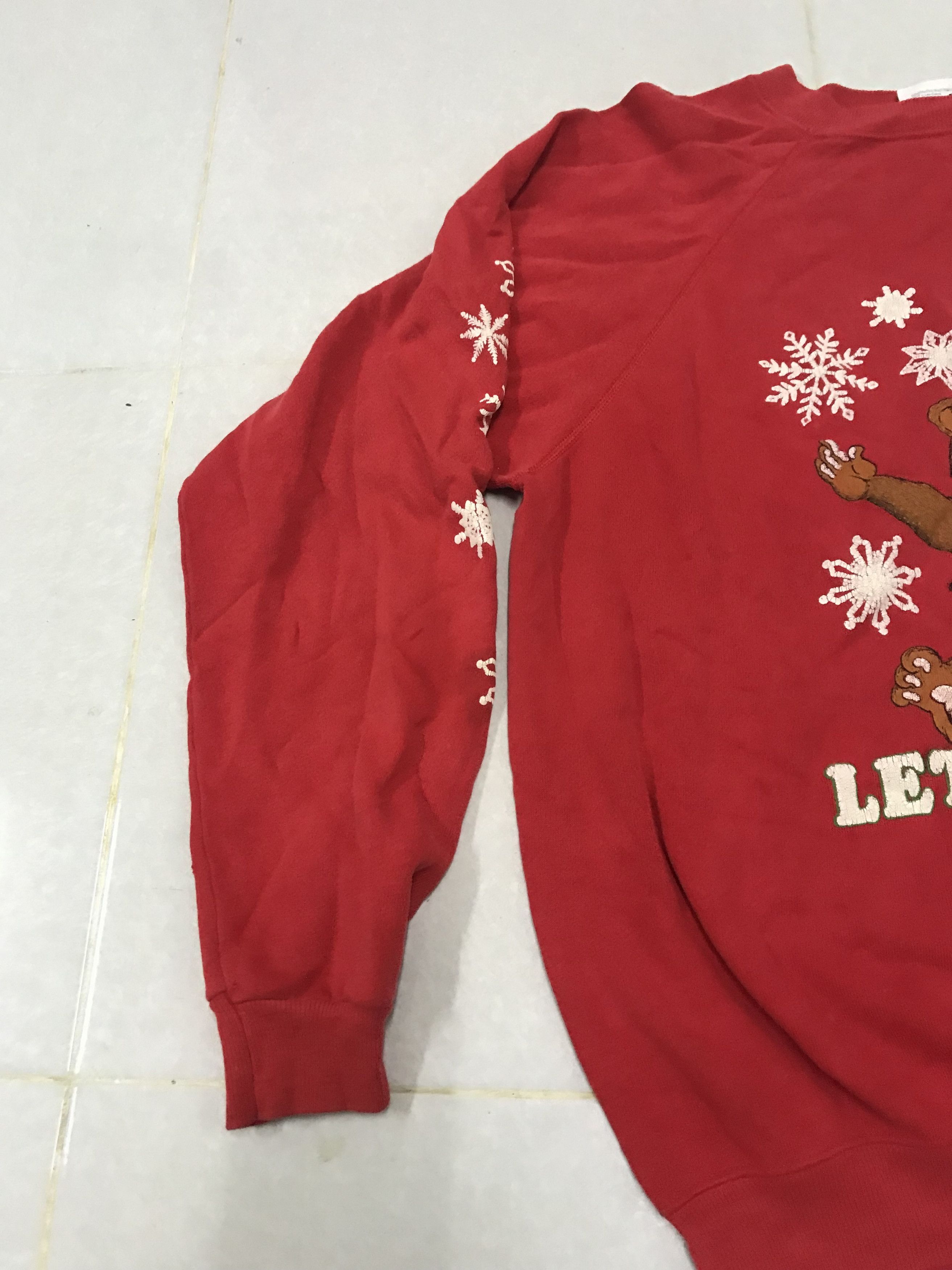 Other Vintage snowbear let it snow by hanes Size US XL / EU 56 / 4 - 2 Thumbnail