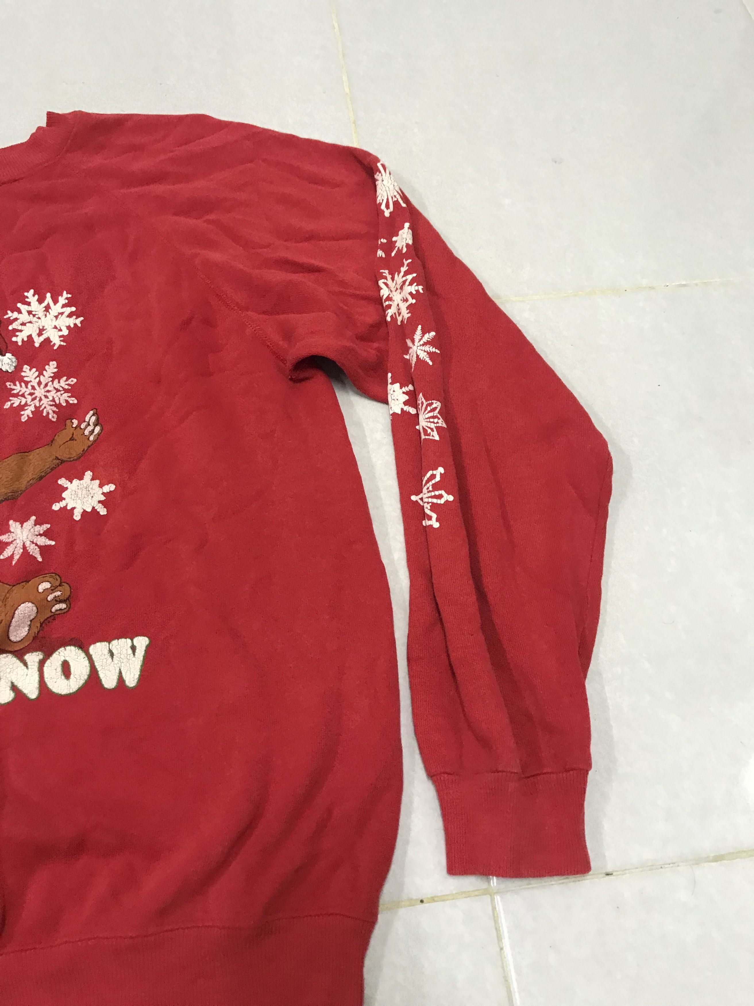 Other Vintage snowbear let it snow by hanes Size US XL / EU 56 / 4 - 3 Thumbnail