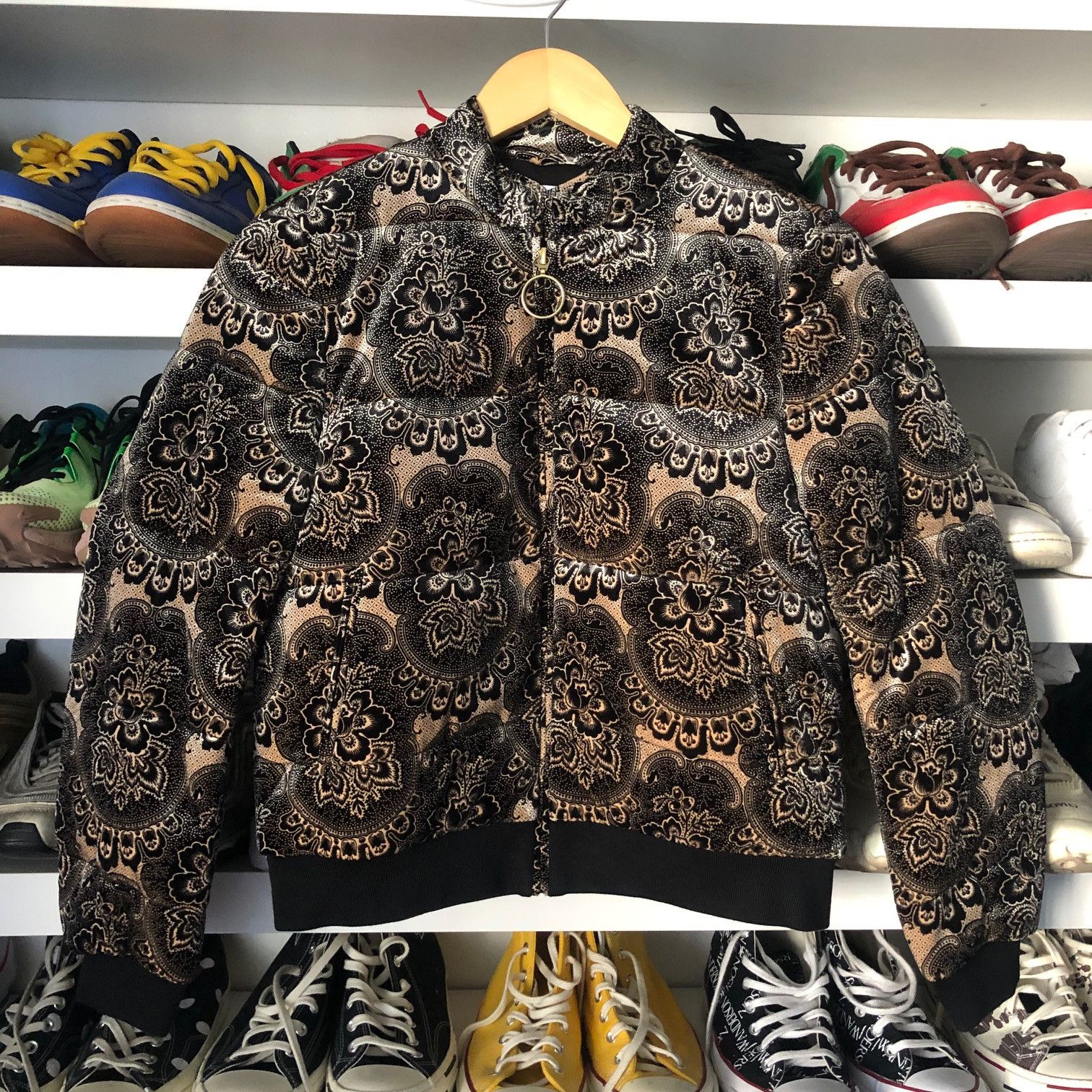 & OTHER STORIES Floral Velvet Jacket