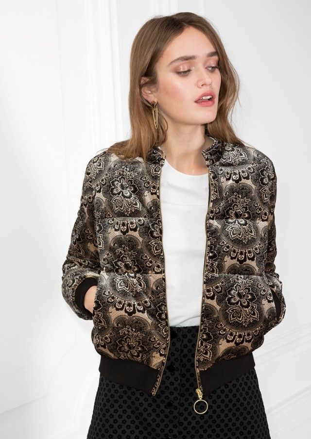 & Other Stories & OTHER STORIES Floral Velvet Jacket Size S / US 4 / IT 40 - 4 Thumbnail