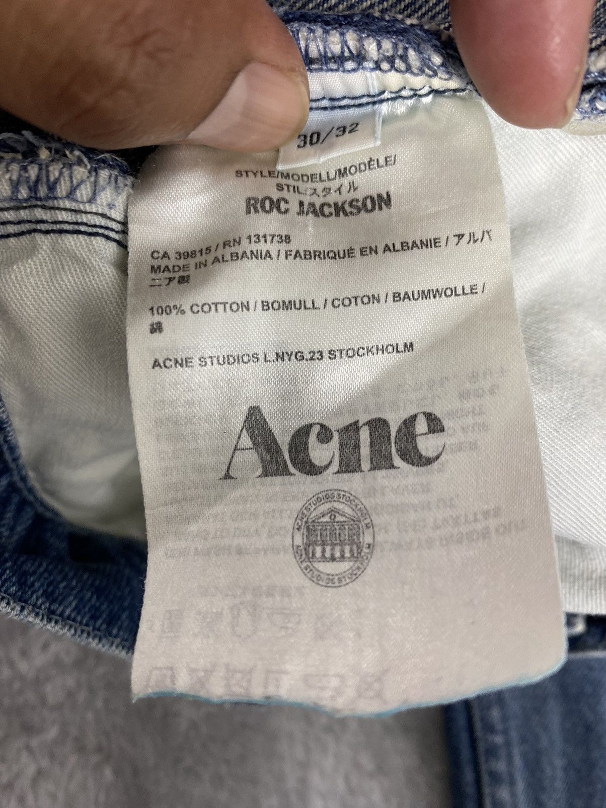 Acne Studios Acne studio Roc Jackson. S0132 Size US 30 / EU 46 - 8 Thumbnail