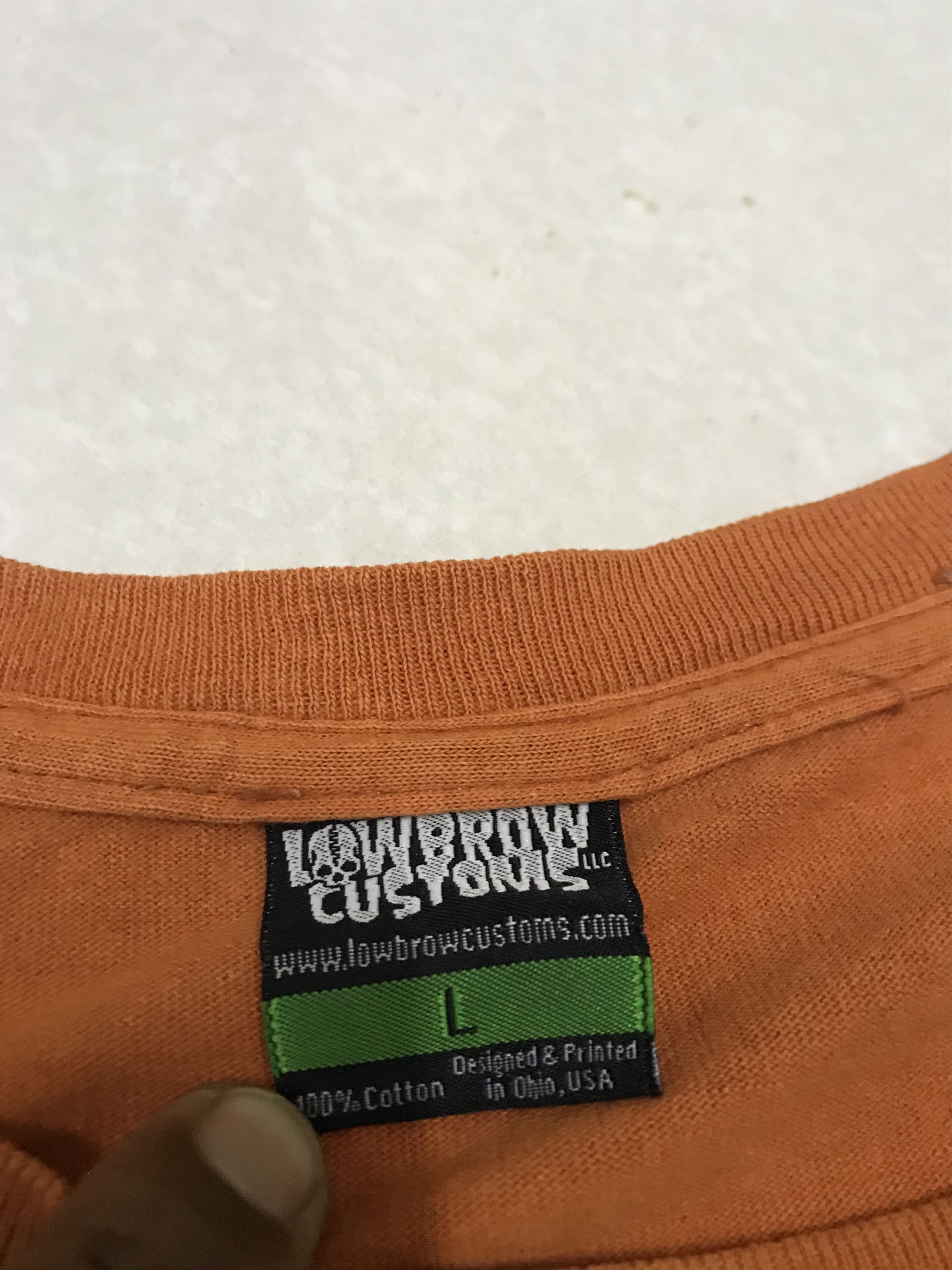 ICON Motorsports Lowbro low bro customs motorcycle shirt Size US L / EU 52-54 / 3 - 7 Thumbnail