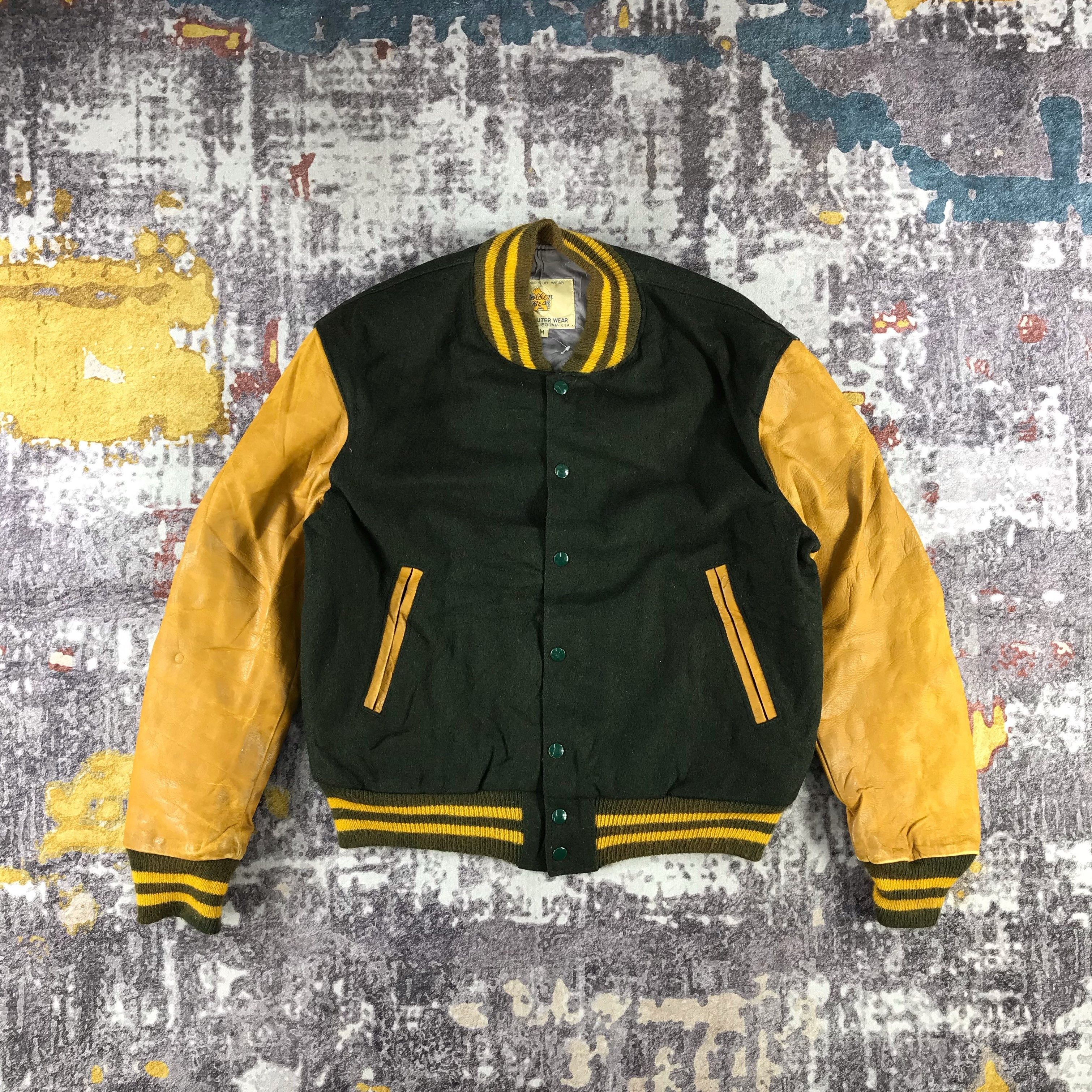 Vintage Golden Bear Varsity Jacket-M303