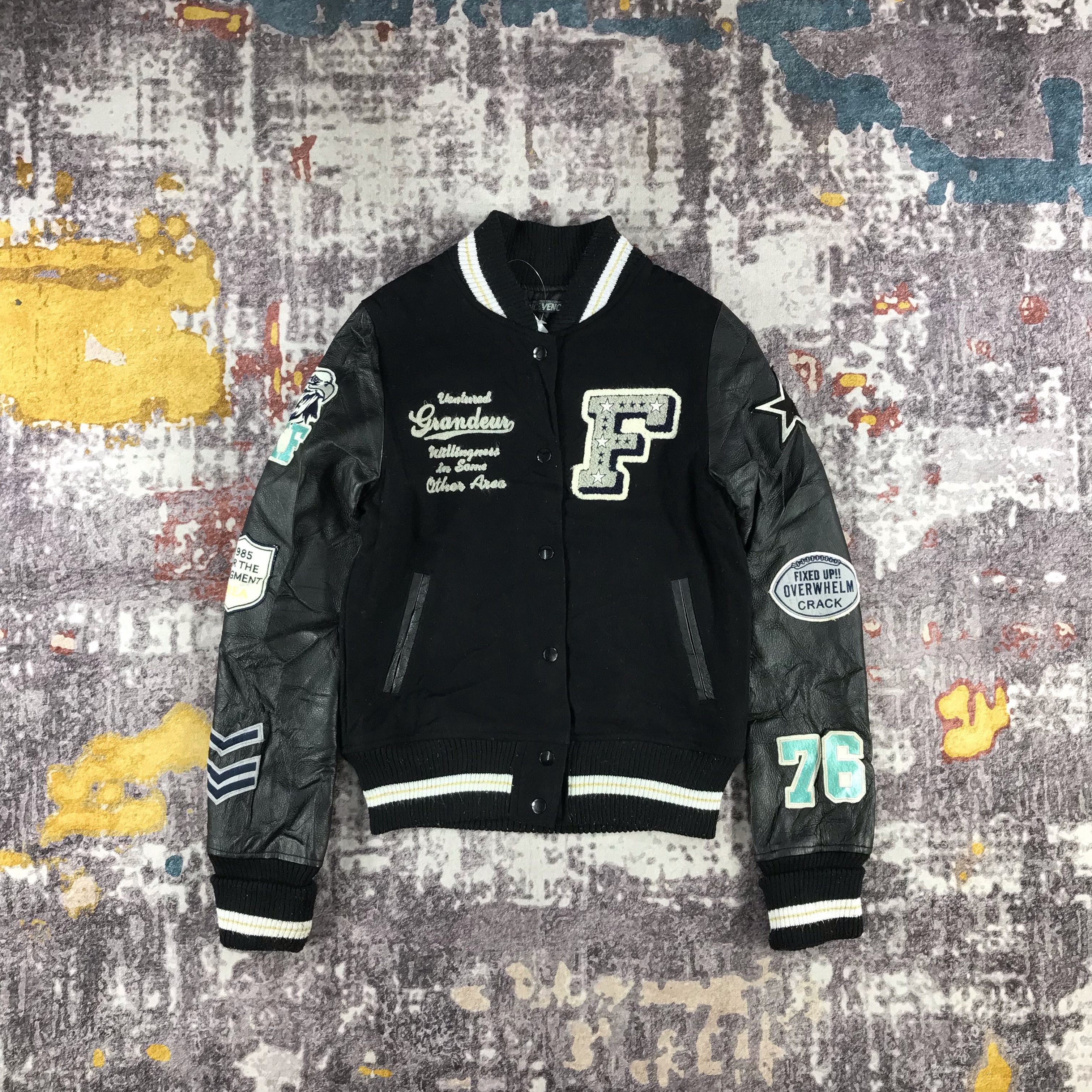Vintage Letterman Wool Varsity Jacket-M250 Size US XS / EU 42 / 0 - 1 Thumbnail