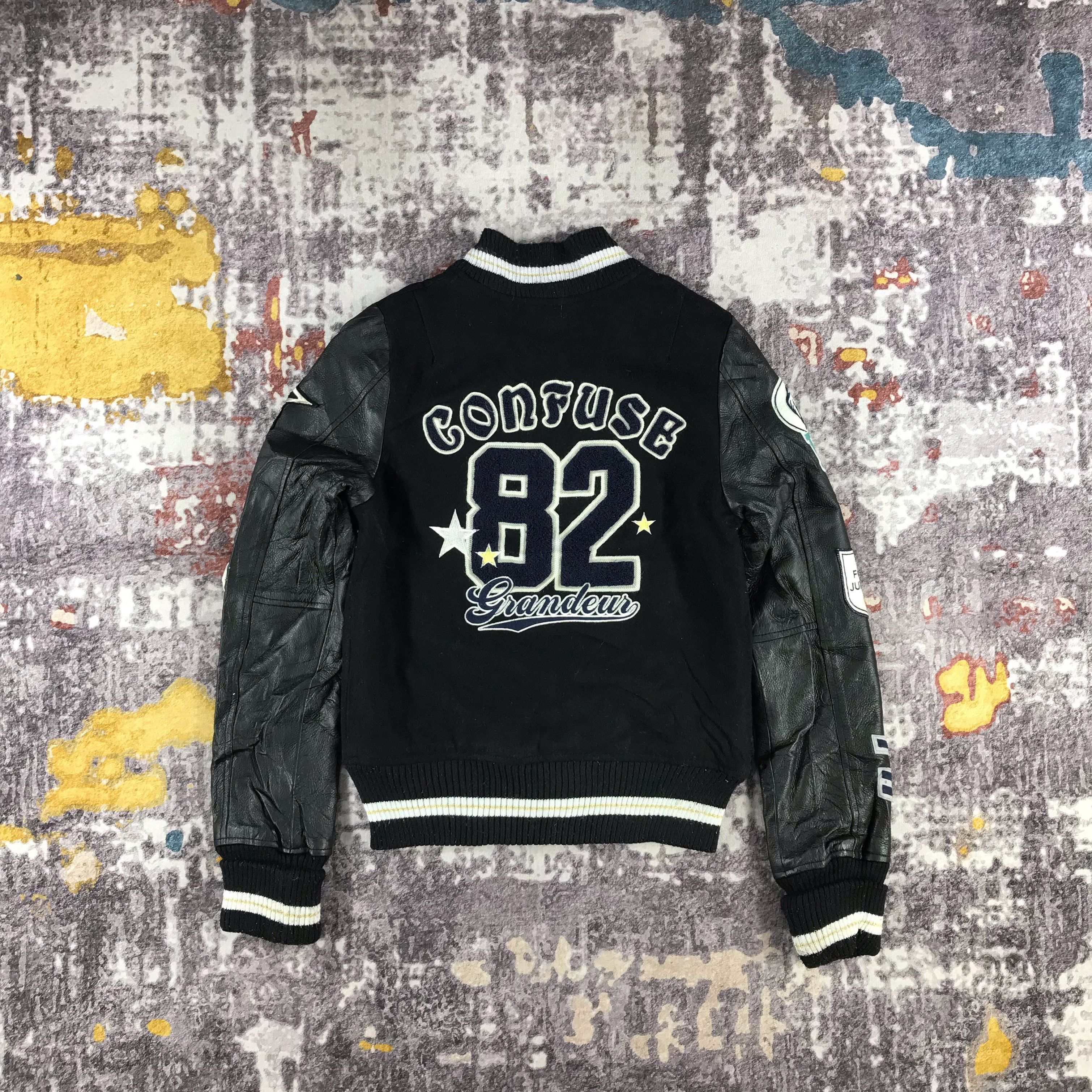 Vintage Letterman Wool Varsity Jacket-M250 Size US XS / EU 42 / 0 - 2 Thumbnail