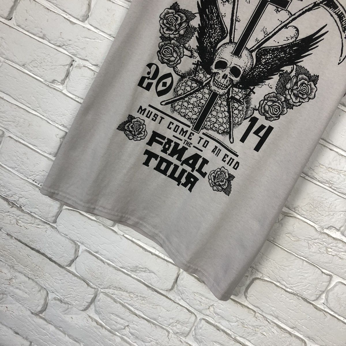 Band Tees Motley Crue vintage tee t shirt Size US L / EU 52-54 / 3 - 3 Thumbnail