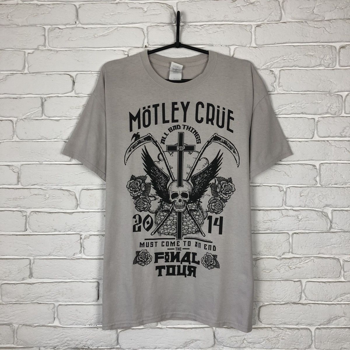 Band Tees Motley Crue vintage tee t shirt Size US L / EU 52-54 / 3 - 1 Thumbnail