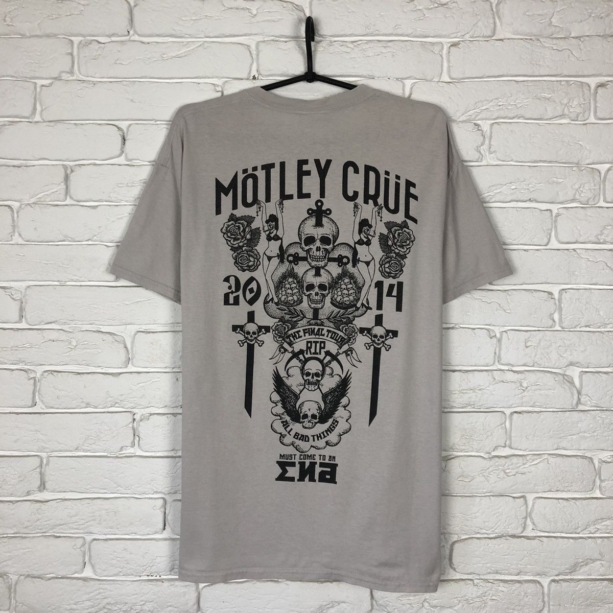 Band Tees Motley Crue vintage tee t shirt Size US L / EU 52-54 / 3 - 4 Thumbnail