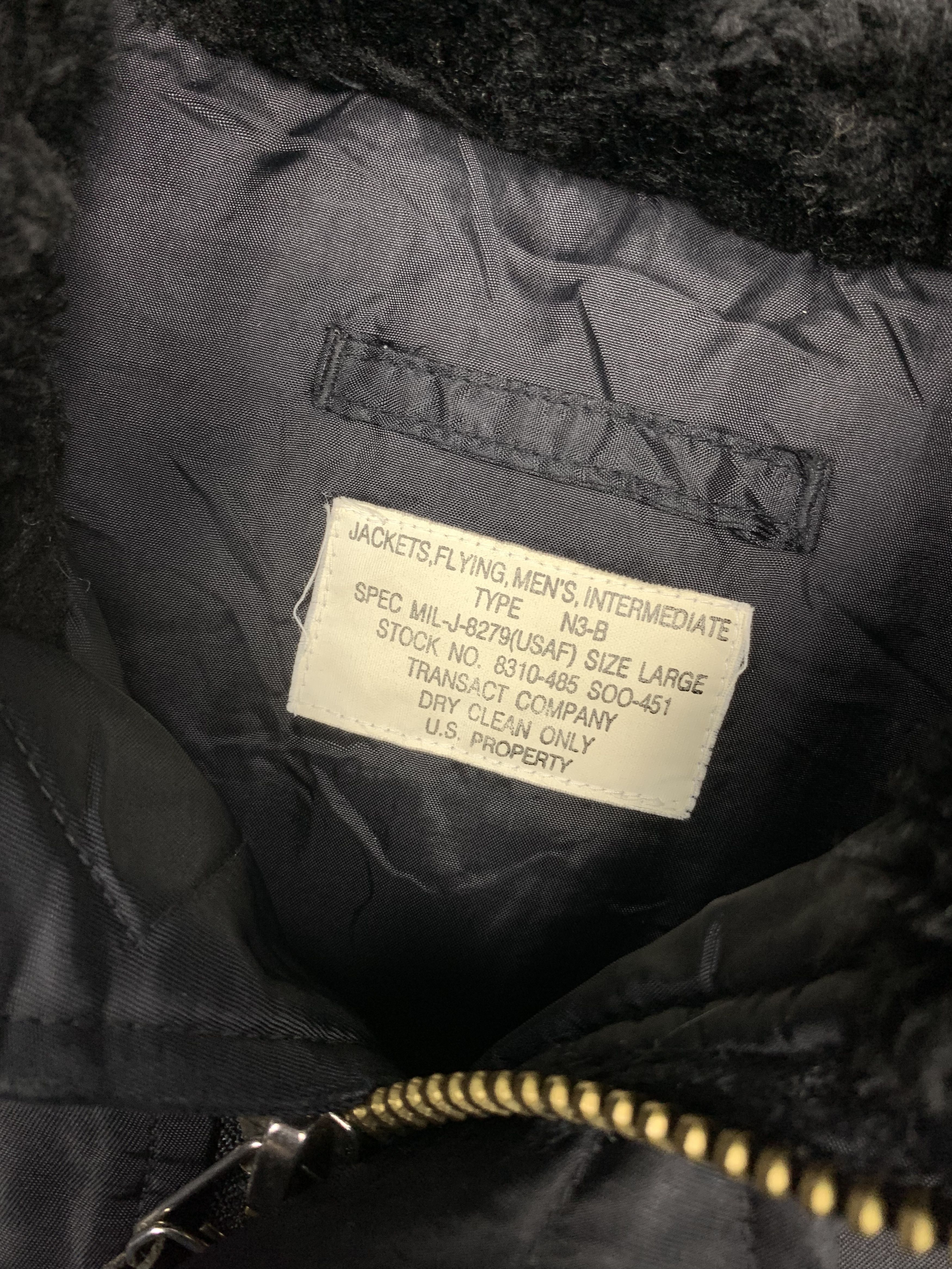Vintage Vintage USAF Air Force Extreme N3B Parka Bomber Fur Jacket Size US M / EU 48-50 / 2 - 3 Thumbnail
