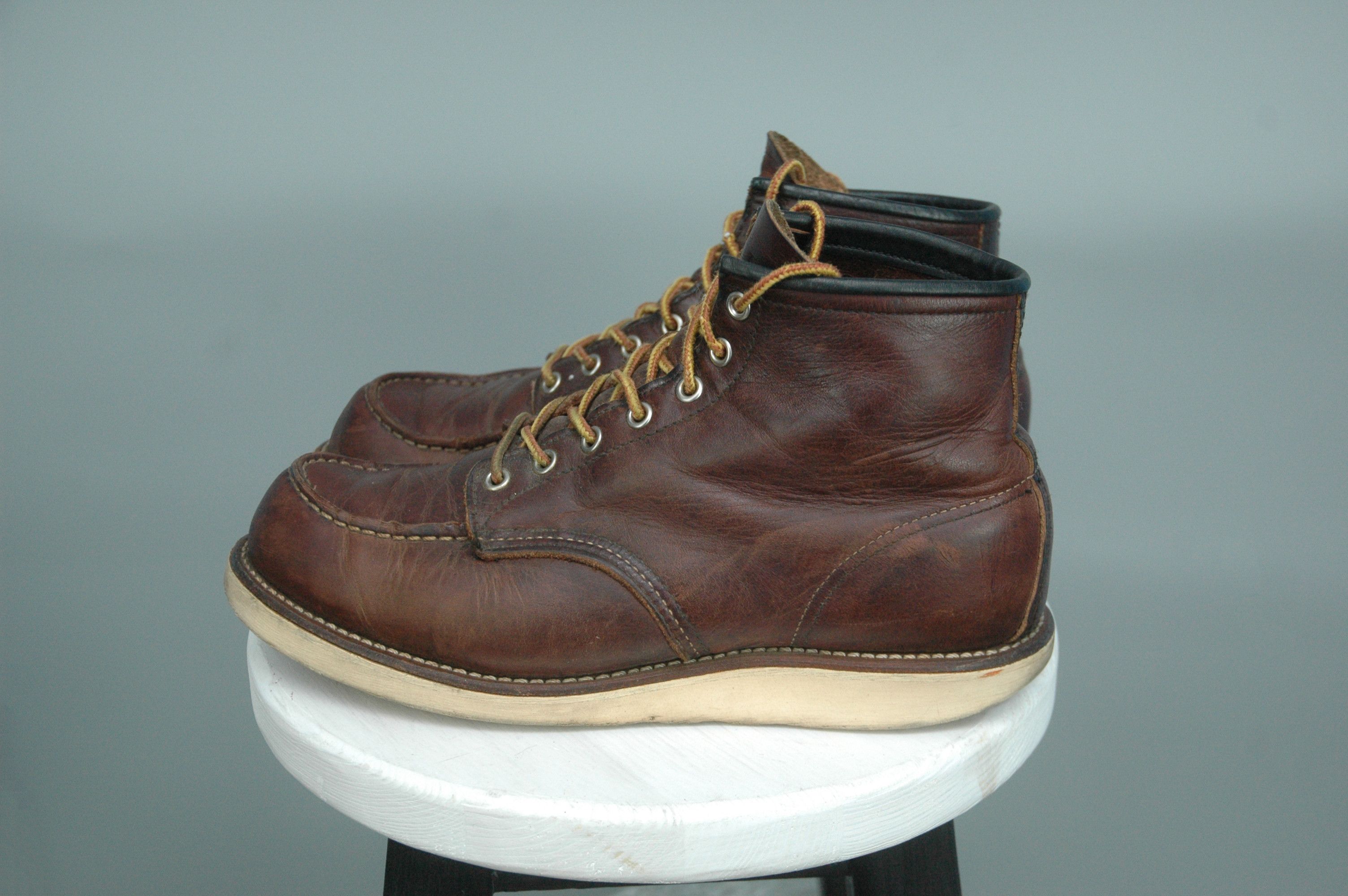 Red Wing RED WING 8138 Moc Toe Leather Boot Made in USA | Grailed