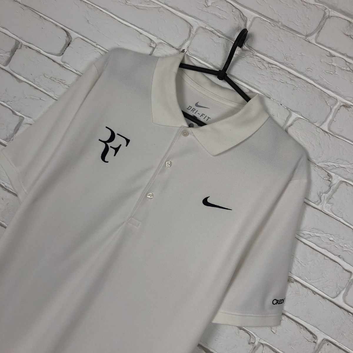Nike Nike RF Roger Federer tennis tee t shirt polos Size US XL / EU 56 / 4 - 2 Thumbnail