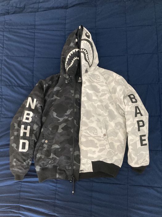 Nbhd on sale bape hoodie